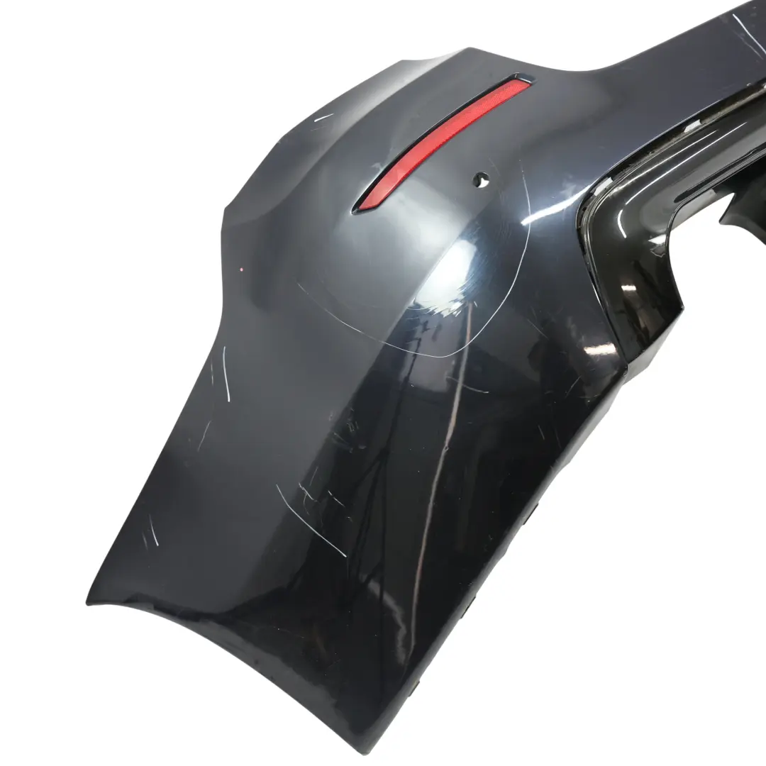 Bumper Panel PDC Carbonschwarz Black - 416 to BMW F11 Touring M Sport Rear with Part number 8049280 BMW F11 Touring M Sport Rear Bumper Panel PDC Carbonschwarz Black - 416 - SKU 8049280-CAR - Part number 8049280
