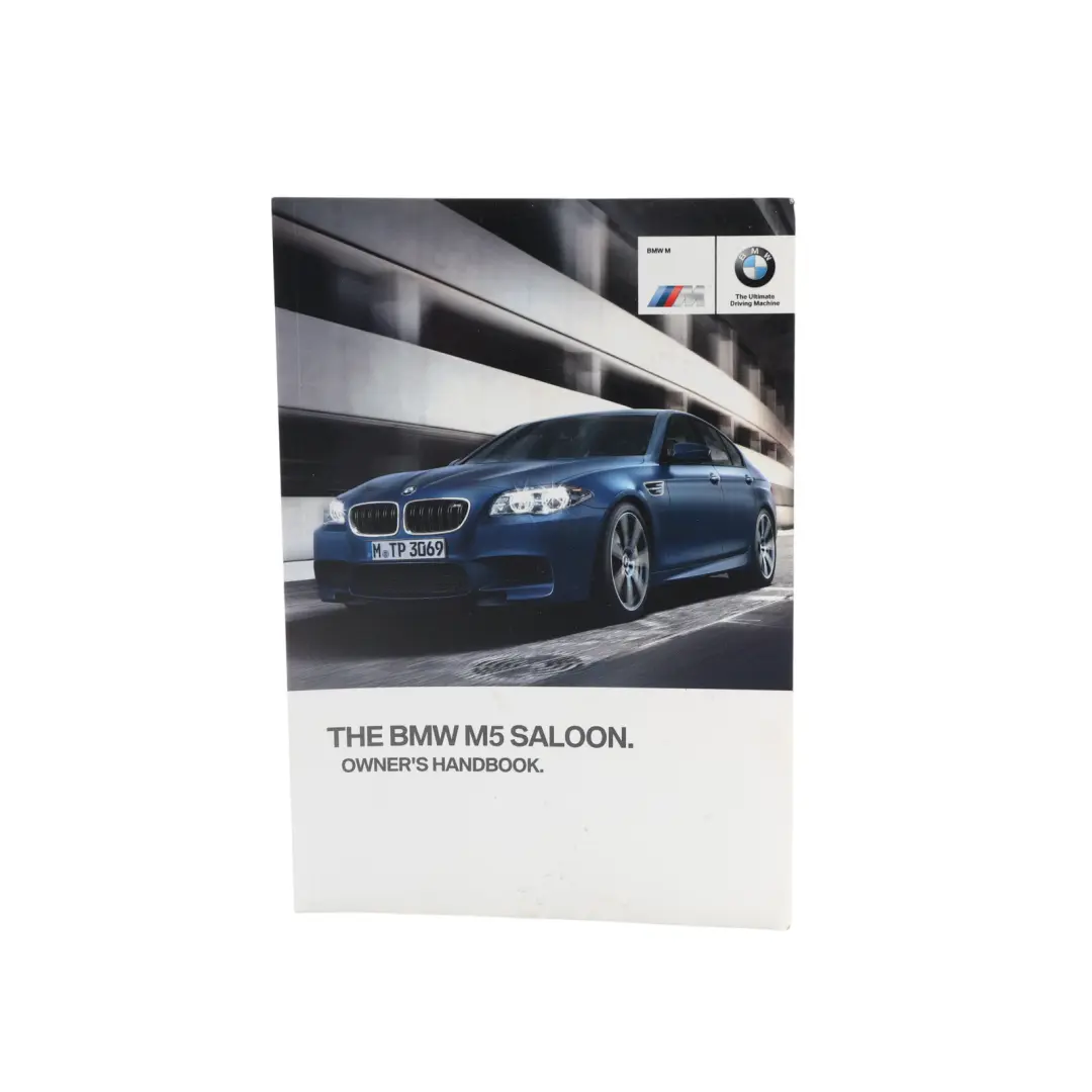 BMW F10 M5 Owner's Handbook Booklet Pouch Case Wallet Set - SKU 2963643 - Part number 2963643