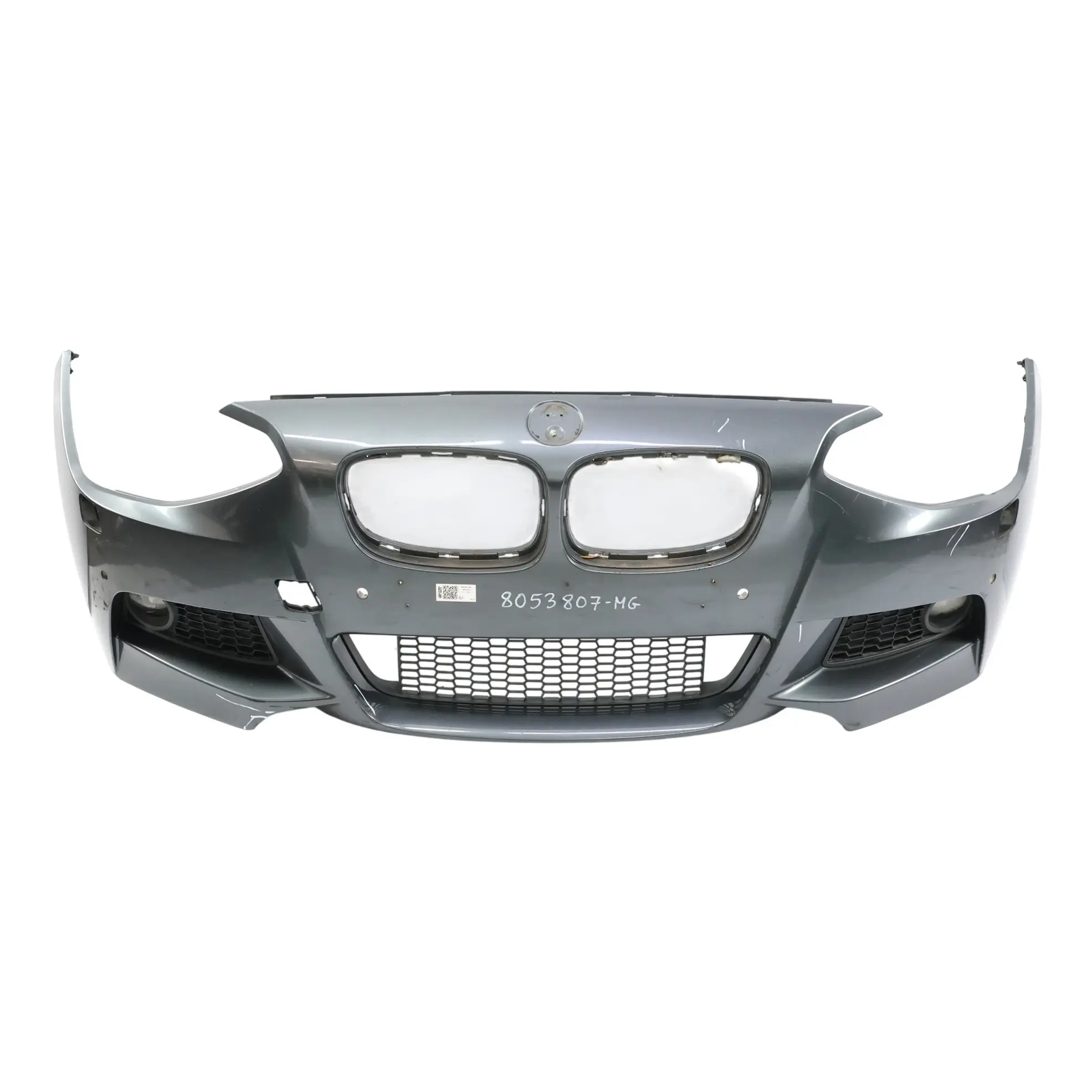 BMW F20 F21 Front Bumper M Sport Trim Panel Mineralgrau Grey Metallic - B39