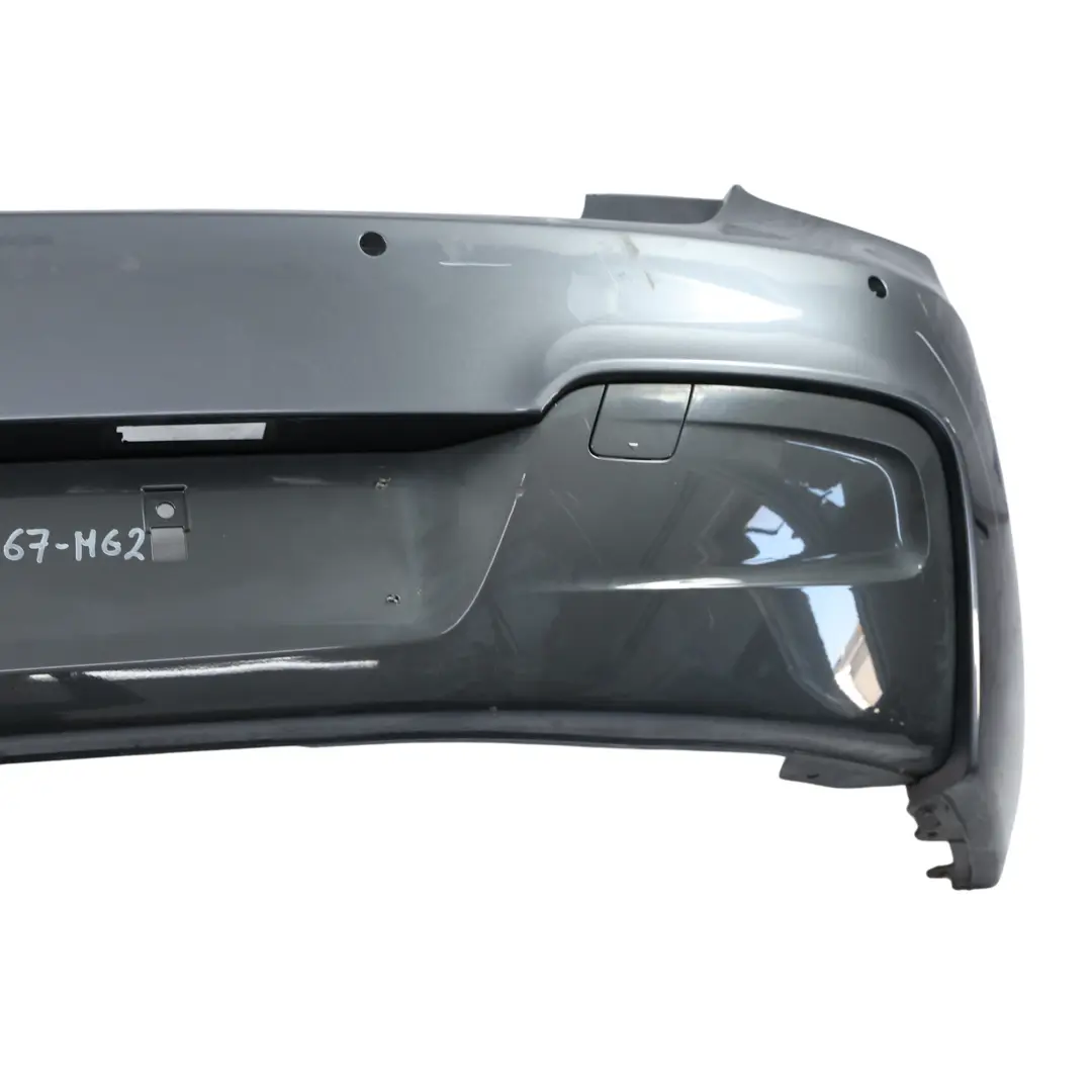 BMW F20 F21 Zderzak Tylny M-Pakiet PDC Mineralgrau Grey Metalik - B39 - SKU 8055067-MG2 - Numer Części 8055067