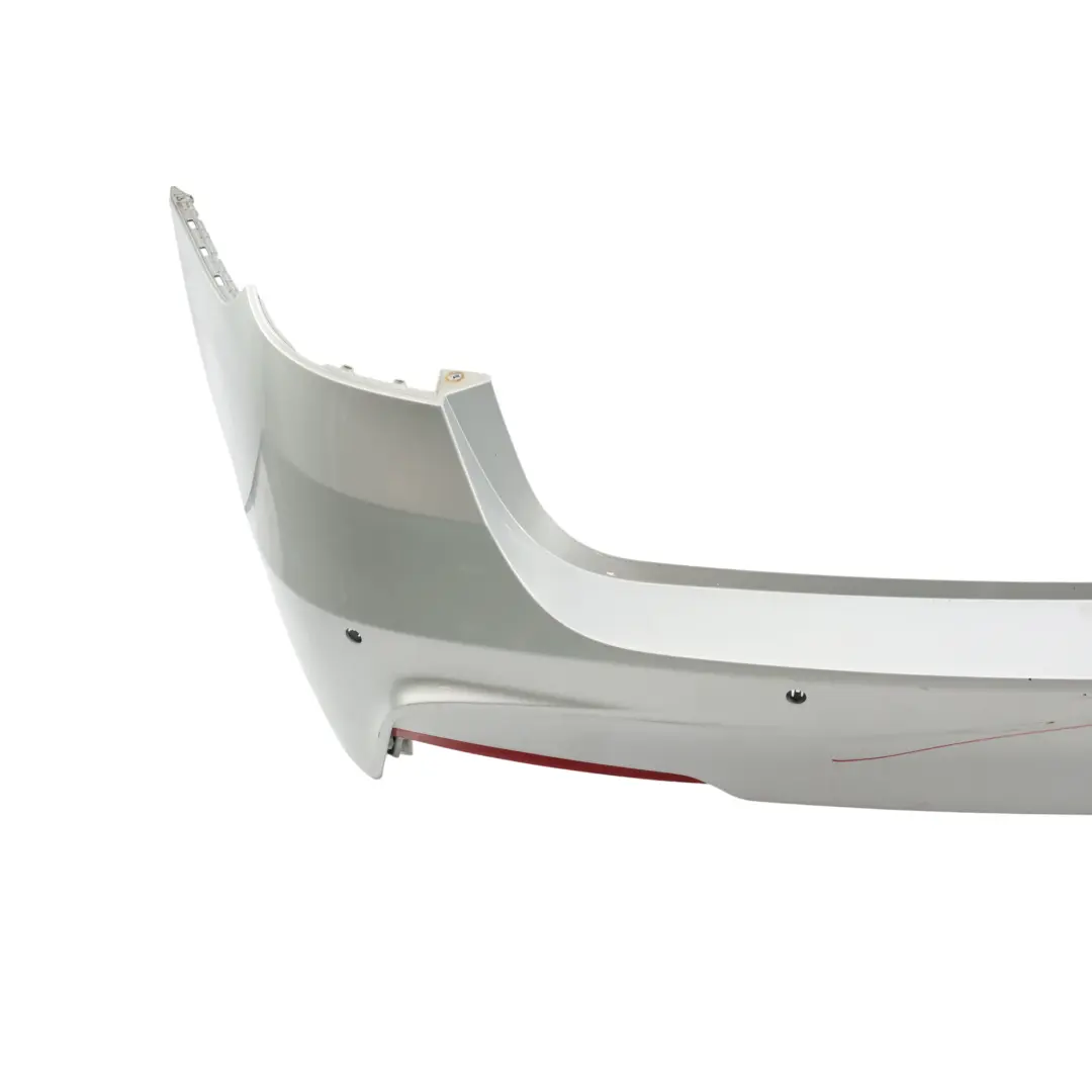 BMW 3 F31 Touring M Sport Rear Bumper Trim Panel PDC Glacier Silver - A83 - SKU 8056577-GSB - Part number 8056577