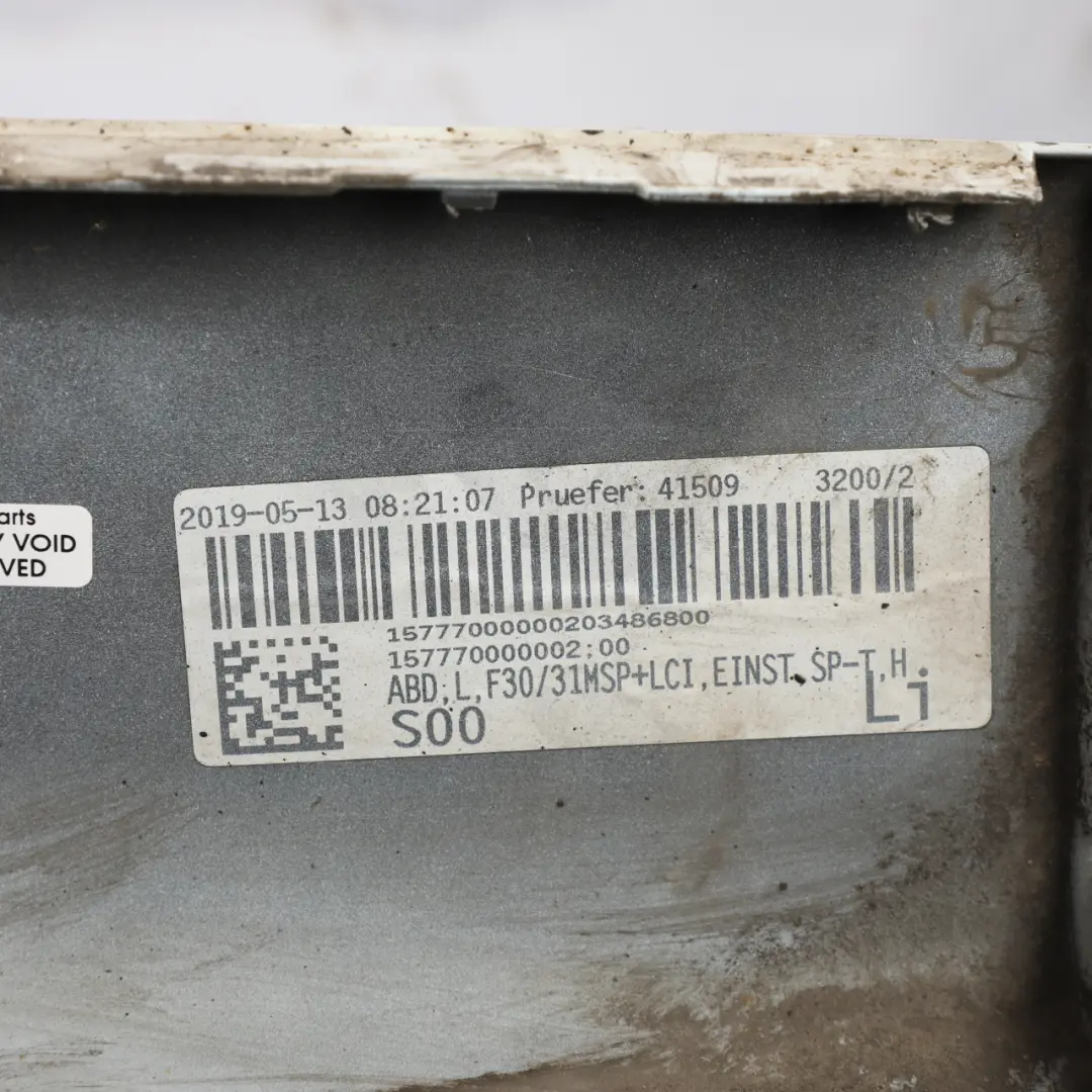 Bas de Caisse Baguette Droite Argent Glacier Métallisé A83 pour BMW F30 F31 M Sport à propos du numéro de pièce 8056580 BMW F30 F31 M Sport Bas de Caisse Baguette Droite Argent Glacier Métallisé A83 - SKU 8056580-AW1 - Numéro de pièce 8056580