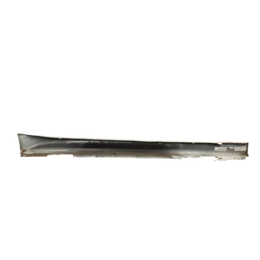 BMW F30 F31 M Sport Side Skirt Sill Strip Right O/S Glacier Silver Metallic A83 - SKU 8056580-AW1 - Part number 8056580