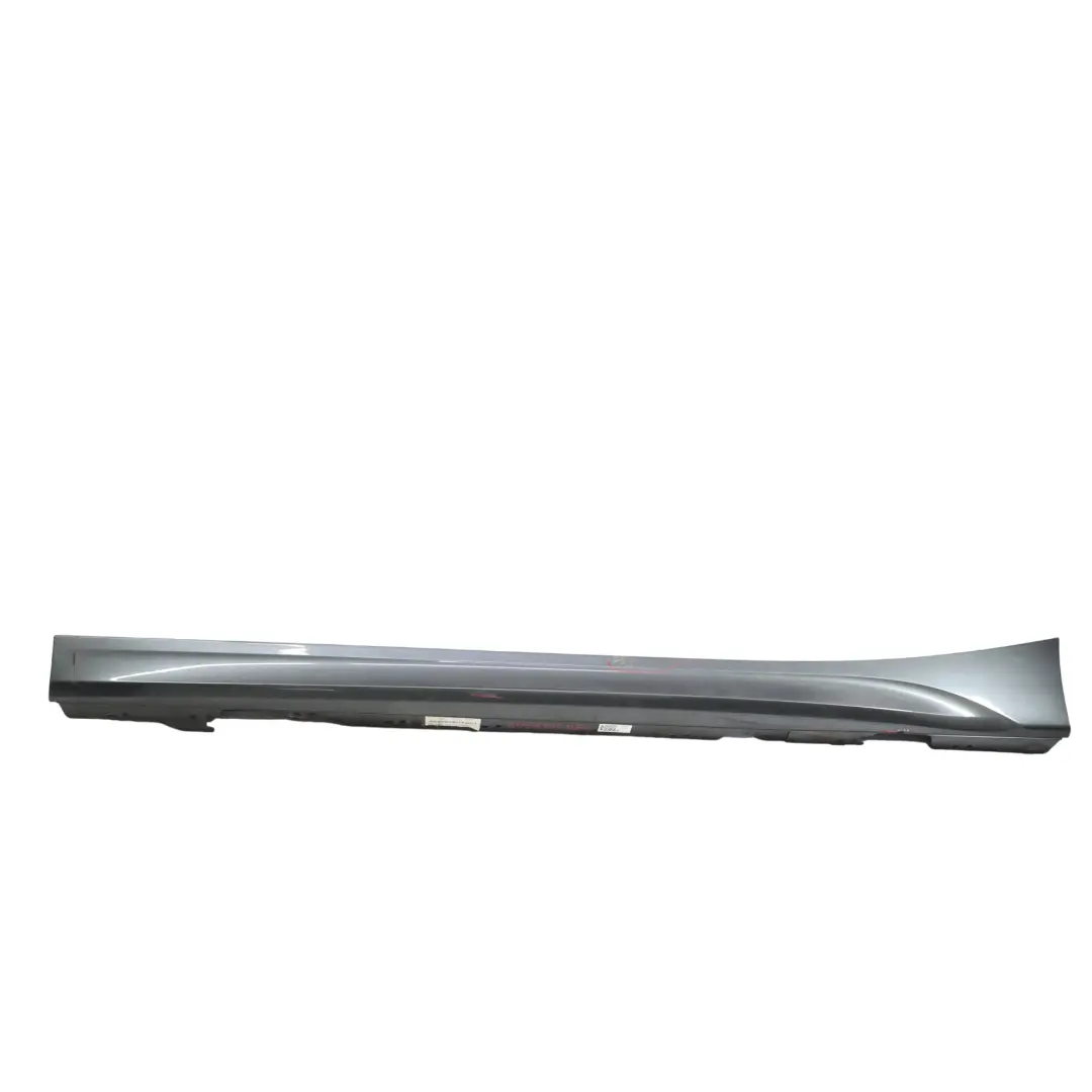 BMW F20 Side Skirt M Sport Sill Strip Left N/S Mineralgrau Grey Metallic - B39 - SKU 8056815-MG1 - Part number 8056815