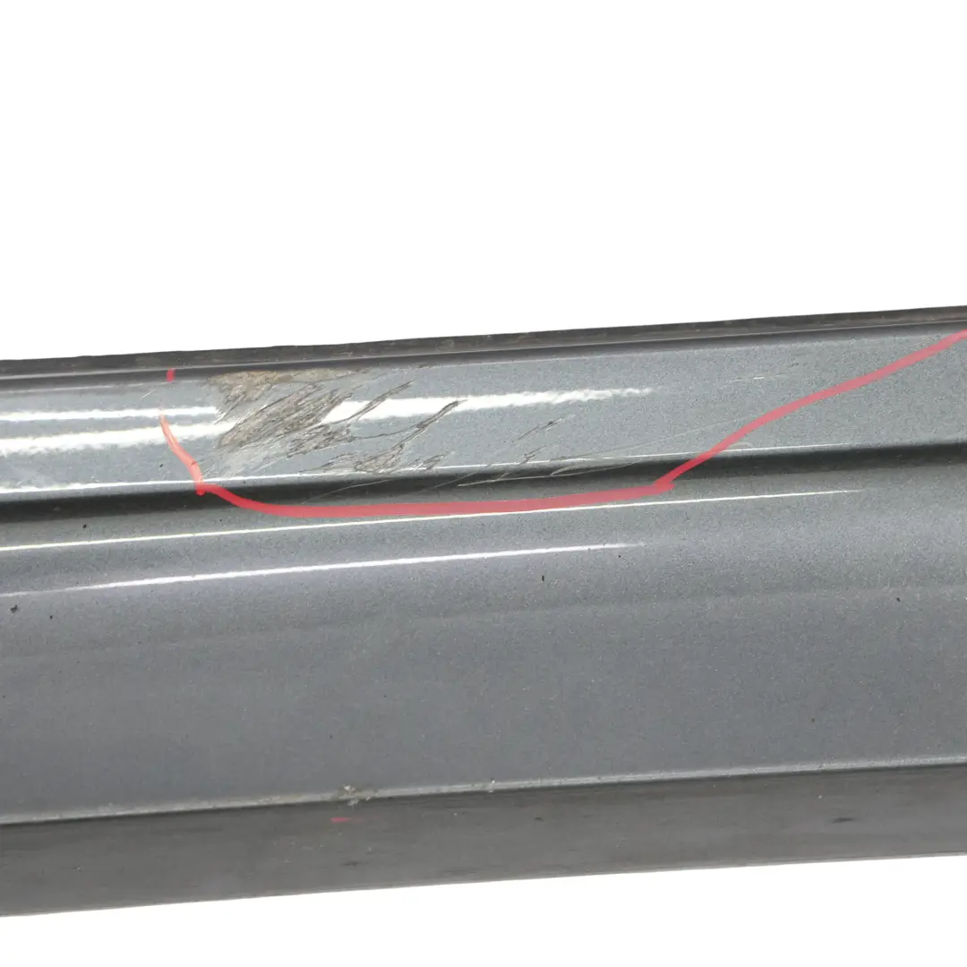 Side Skirt M Sport Sill Strip Left N/S Mineralgrau Grey Metallic - B39 to BMW F20 with Part number 8056815 BMW F20 Side Skirt M Sport Sill Strip Left N/S Mineralgrau Grey Metallic - B39 - SKU 8056815-MG1 - Part number 8056815