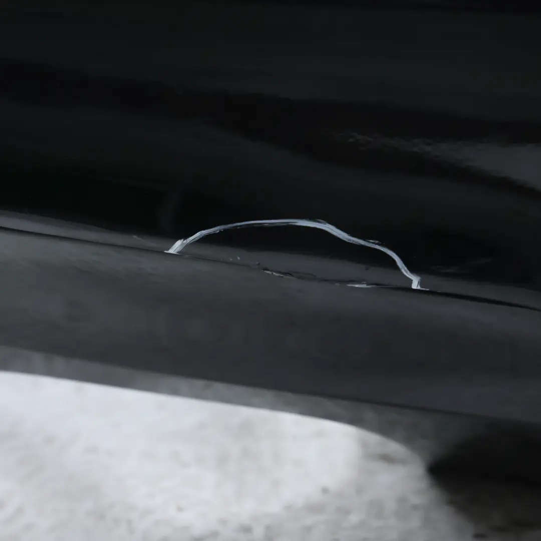 Bumper M Sport Trim Panel Carbonschwarz Black Metallic - 416 to BMW F07 GT LCI Rear with Part number 8057817 BMW F07 GT LCI Rear Bumper M Sport Trim Panel Carbonschwarz Black Metallic - 416 - SKU 8057817-CAR - Part number 8057817
