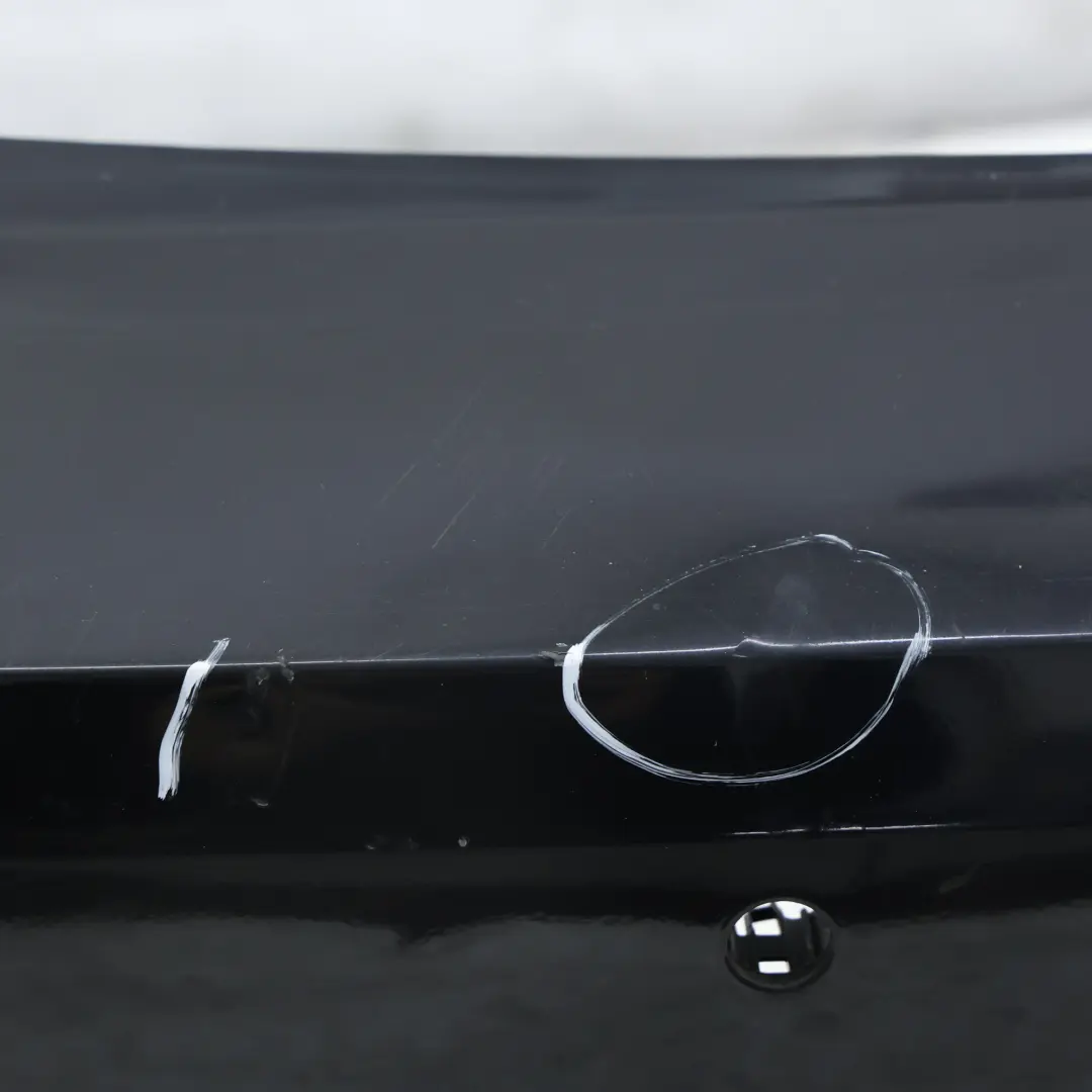 Bumper M Sport Trim Panel Carbonschwarz Black Metallic - 416 to BMW F07 GT LCI Rear with Part number 8057817 BMW F07 GT LCI Rear Bumper M Sport Trim Panel Carbonschwarz Black Metallic - 416 - SKU 8057817-CAR - Part number 8057817