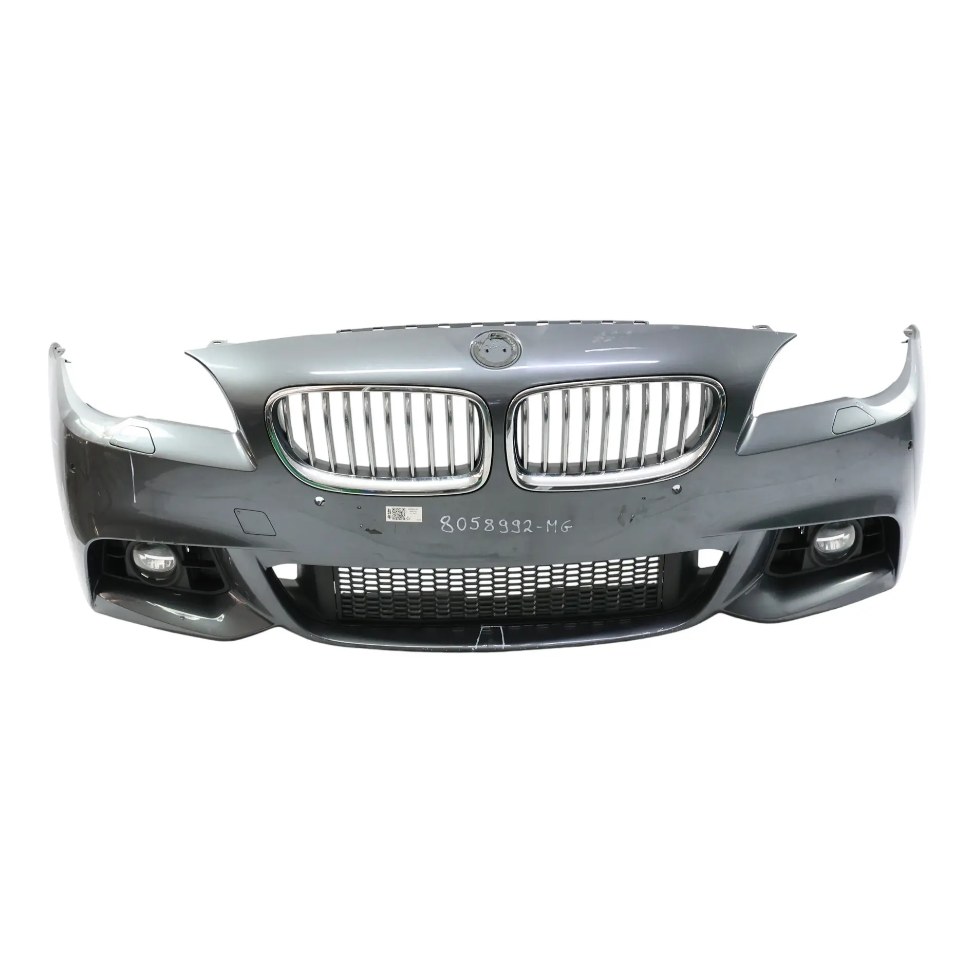 BMW F10 F11 LCI M-Pakiet Zderzak Przedni Mineralgrau Szary Metalik - B39