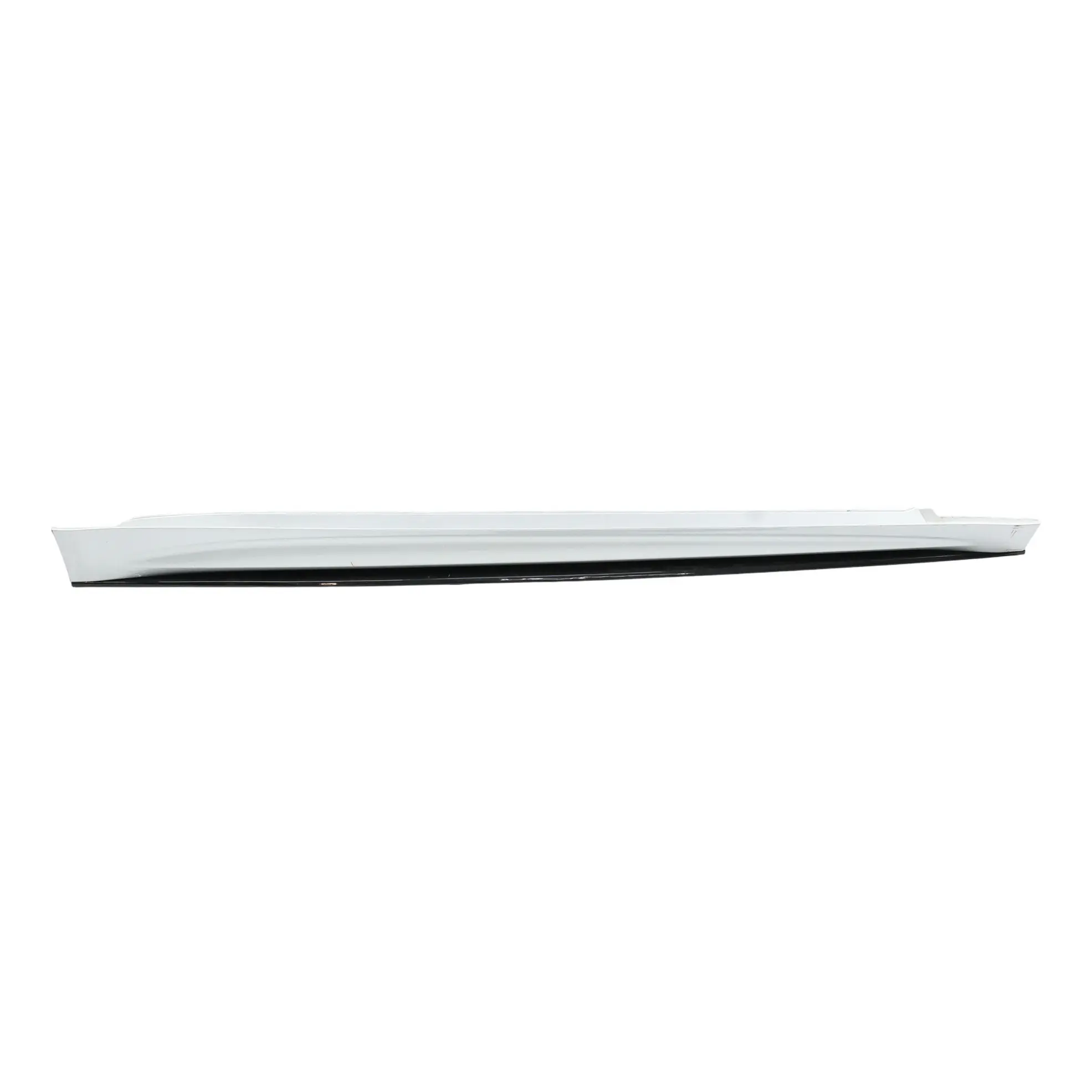 BMW F36 Side Skirt M Sport Sill Strip Right O/S Glacier Silver Metallic - A83