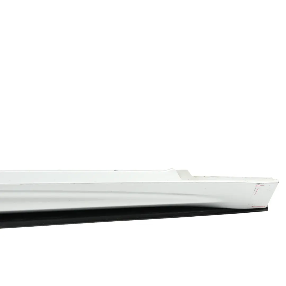 BMW F36 Side Skirt M Sport Sill Strip Right O/S Glacier Silver Metallic - A83 - SKU 8061488-GSB - Part number 8061488