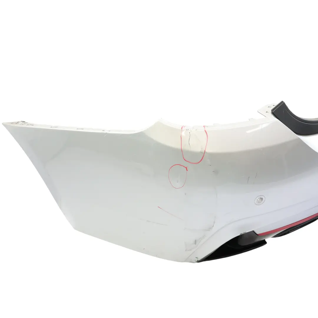 Bumper M Sport Trim Panel PDC Glacier Silver Metallic - A83 to BMW F36 Rear with Part number 8062246 BMW F36 Rear Bumper M Sport Trim Panel PDC Glacier Silver Metallic - A83 - SKU 8062246-GSB1 - Part number 8062246