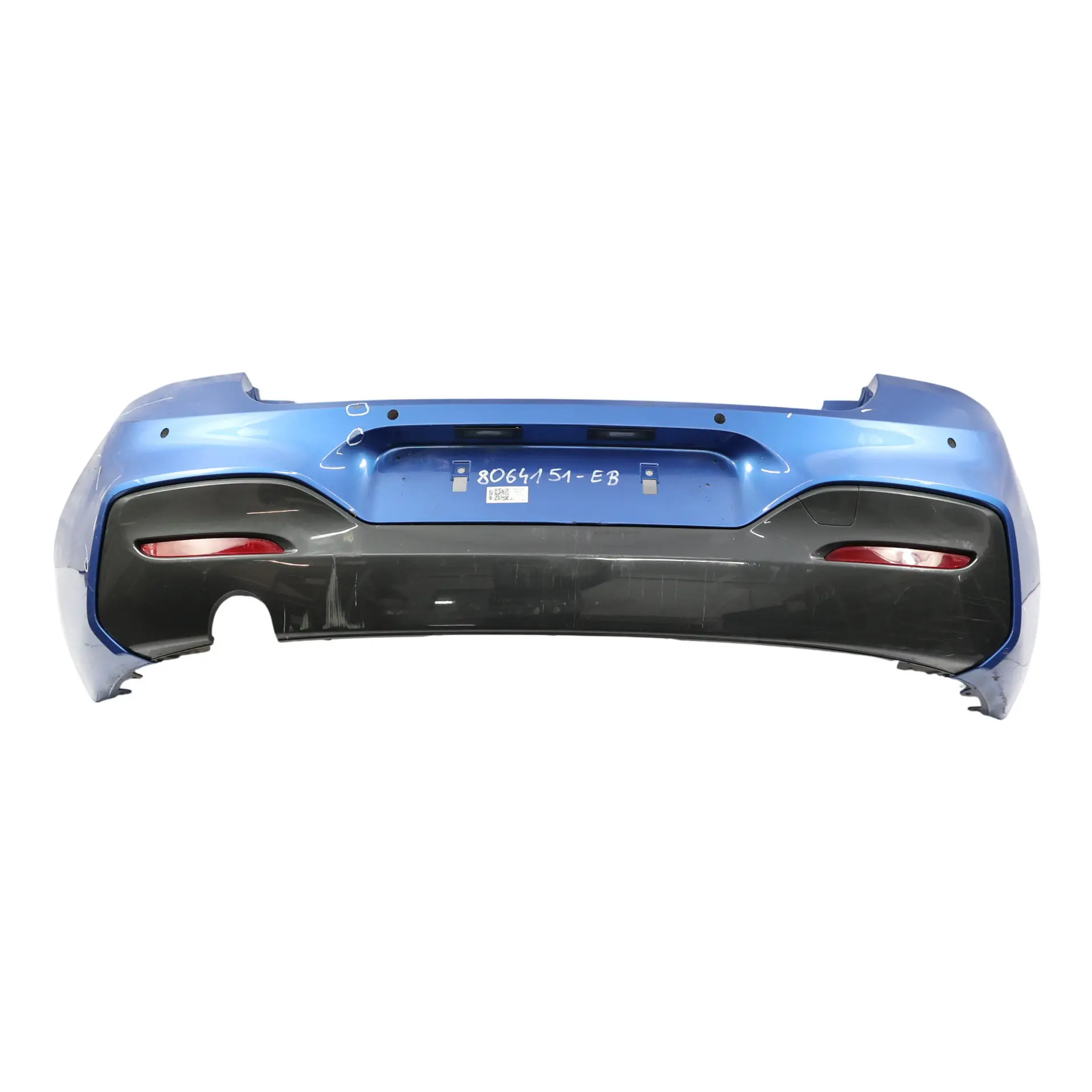 BMW F20 F21 LCI M-Pakiet Zderzak Tylny Estoril Blue Niebieski Metalik - B45
