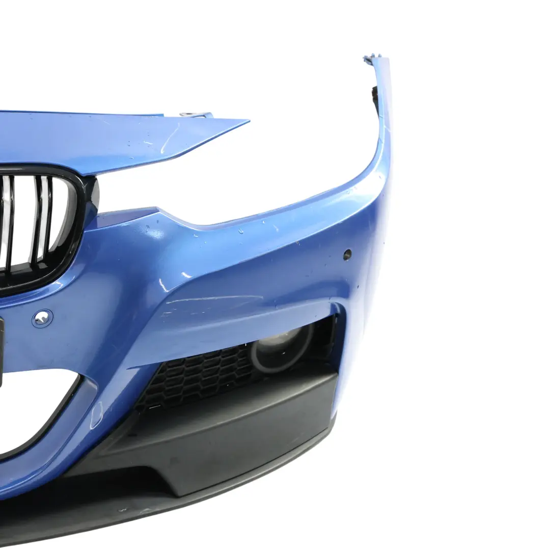 BMW F30 F31 Zderzak Przedni M-Pakiet Estoril Blue Metalik - B45 - SKU 8067941-EB - Numer Części 8067941