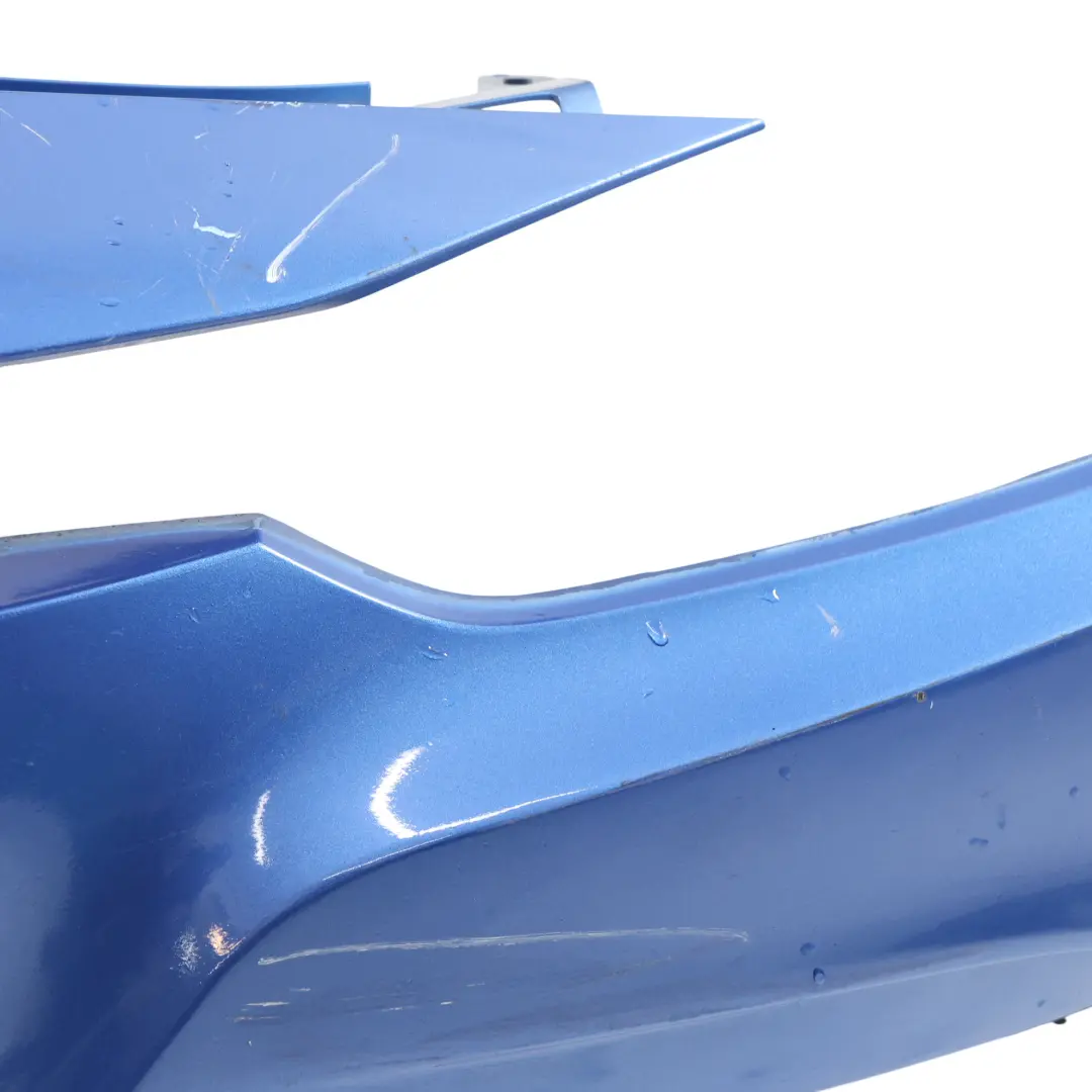 BMW F30 F31 Front Bumper M Sport Trim Panel Estoril Blue Metallic - B45 - SKU 8067941-EB - Part number 8067941