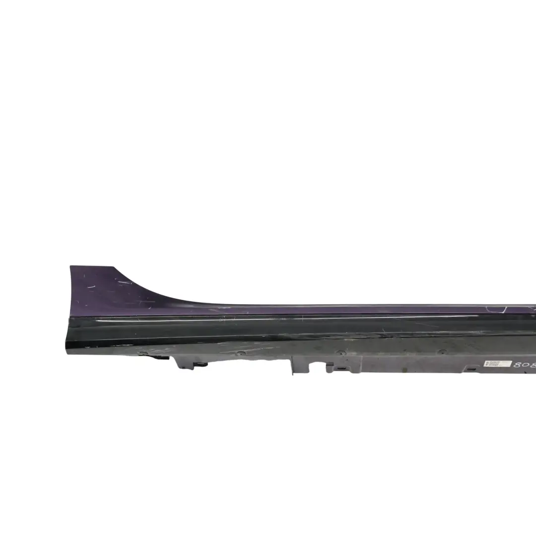 Moldura Faldón Lateral M Sport Derecho Thundernight Metalizado C56 para BMW F44 con número de pieza 8080946 BMW F44 Moldura Faldón Lateral M Sport Derecho Thundernight Metalizado C56 - SKU 8080946-THN - Número de pieza 8080946