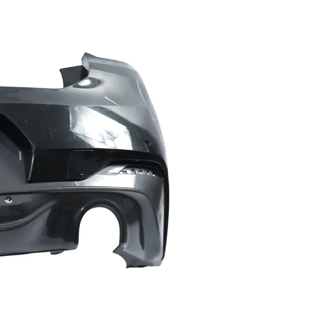 BMW X2 F39 Rear Bumper Panel PDC M Sport Black Sapphire Metallic - 475 - SKU 8090073-BS - Part number 8090073