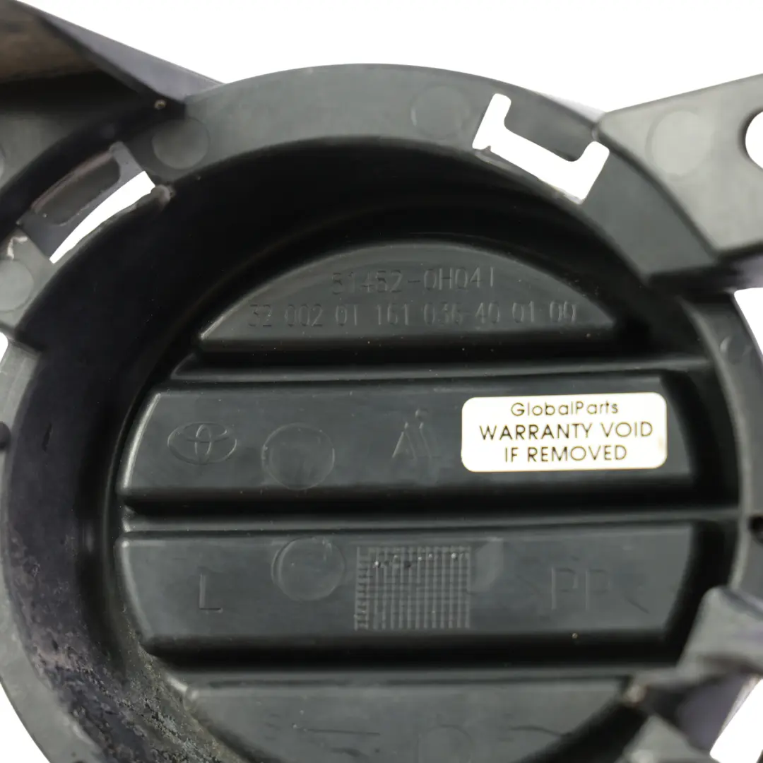 Toyota Aygo B1 Tapa Faro Antiniebla Parachoques Delantero Izquierdo - SKU 814820H041 - Número de pieza 814820H041