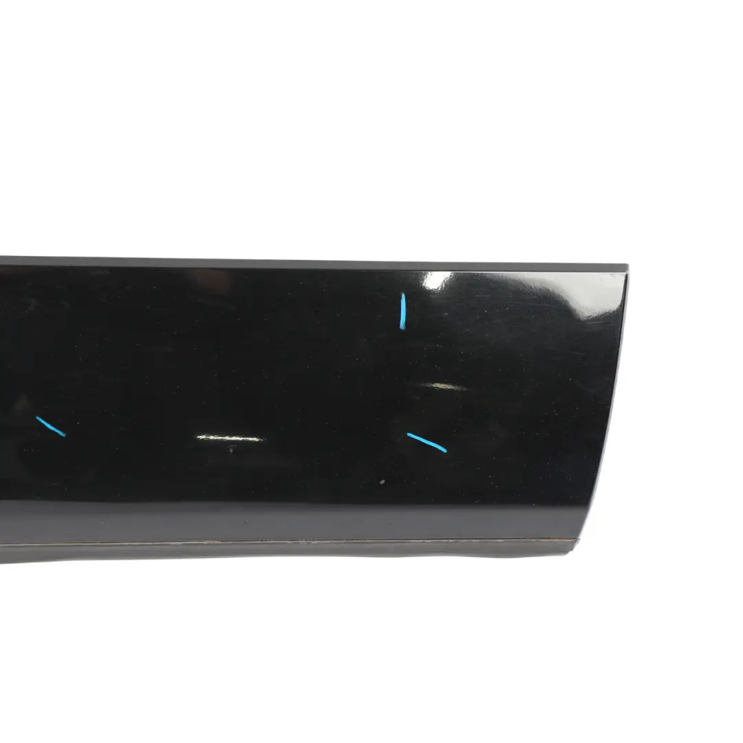 Range Rover L322 Front Door Lower Moulding Trim Right O/S Java Black 697 - SKU 8263896-JAB - Part number 8263896