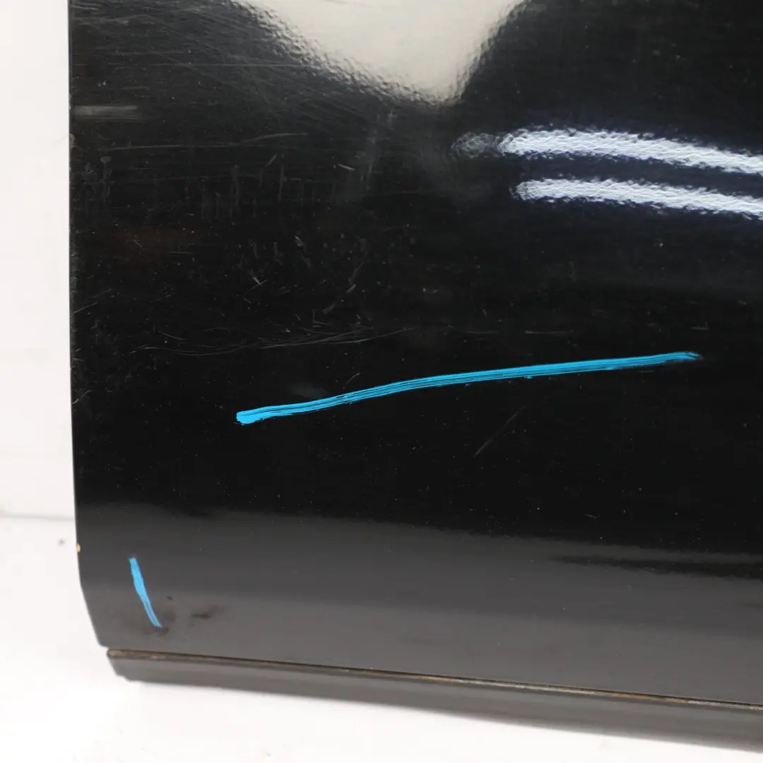 Range Rover L322 Front Door Lower Moulding Trim Right O/S Java Black 697 - SKU 8263896-JAB - Part number 8263896