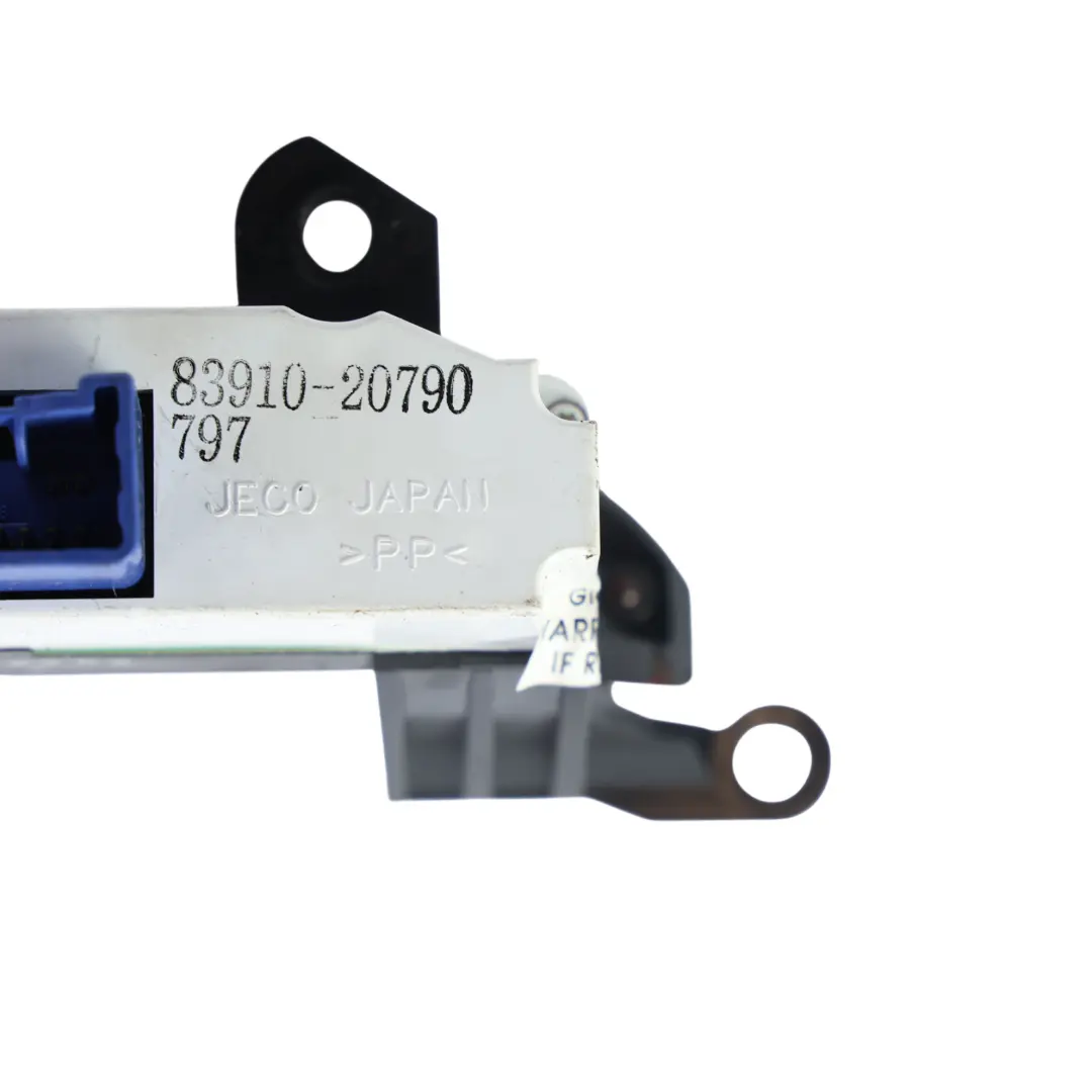 Dashboard Digital Clock Display to Toyota Celica T23 Mk7 with Part number 8391020790 Toyota Celica T23 Mk7 Dashboard Digital Clock Display - SKU 8391020790 - Part number 8391020790