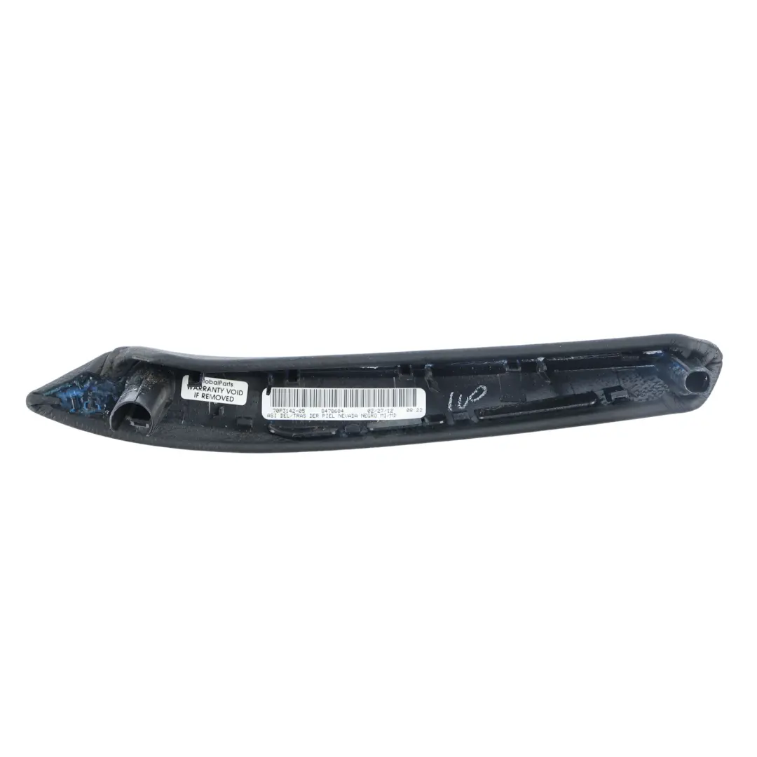 BMW X5 E70 LCI Rear Door Handle Trim Right O/S Nevada Leather Black 70P3142 - SKU 8478684 - Part number 8478684