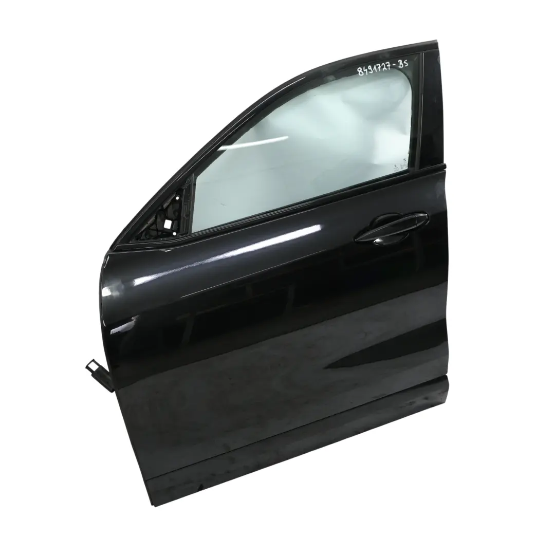 BMW X2 F39 Drzwi Przednie Lewe Black Sapphire Czarny Metalik - 475 - SKU 8491727-BS - Numer Części 8491727