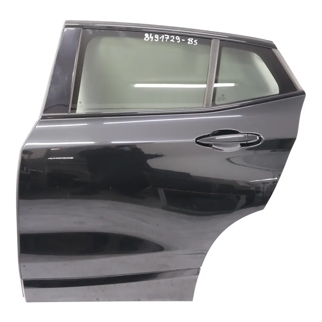 Door Rear Left N/S Black Sapphire Metallic - 475 to BMW X2 F39 with Part number 8491729 BMW X2 F39 Door Rear Left N/S Black Sapphire Metallic - 475 - SKU 8491729-BS - Part number 8491729