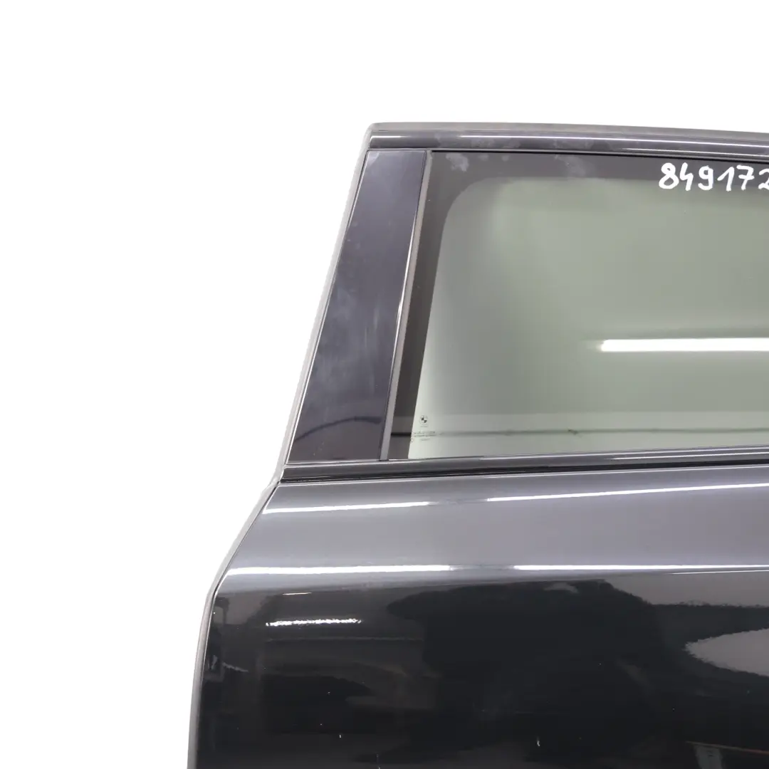 Door Rear Left N/S Black Sapphire Metallic - 475 to BMW X2 F39 with Part number 8491729 BMW X2 F39 Door Rear Left N/S Black Sapphire Metallic - 475 - SKU 8491729-BS - Part number 8491729