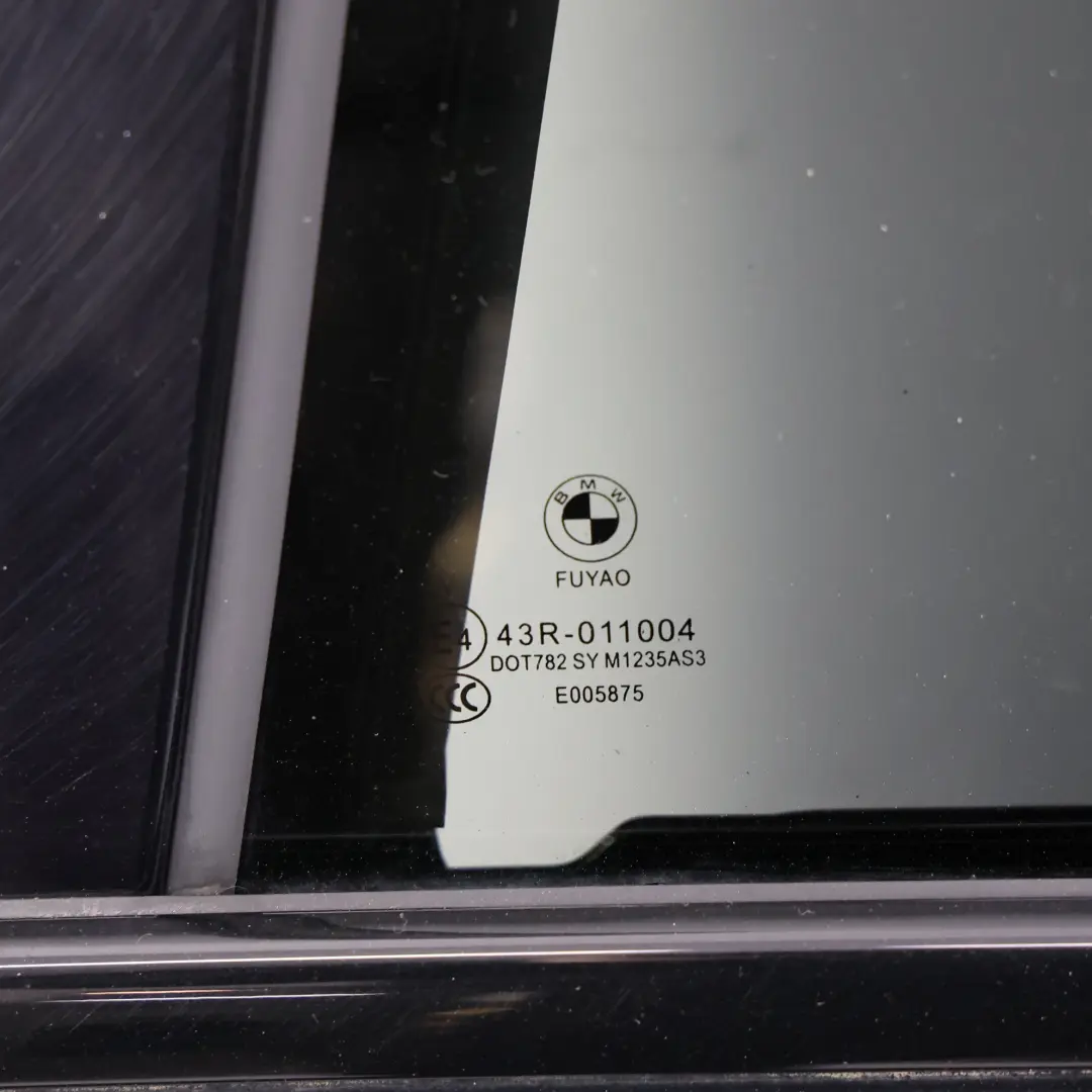 BMW X2 F39 Drzwi Tylne Lewe Black Sapphire Czarny Metalik - 475 - SKU 8491729-BS - Numer Części 8491729