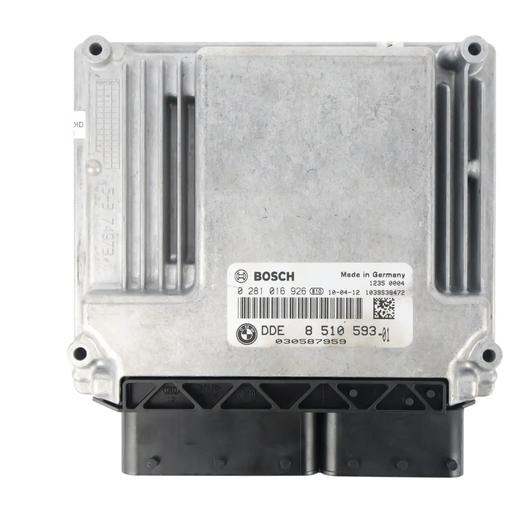 BMW E84 Engine Control Unit ECU N47D20D Automatic 204HP Diesel Kit - SKU 8510593-3 - Part number 8510593
