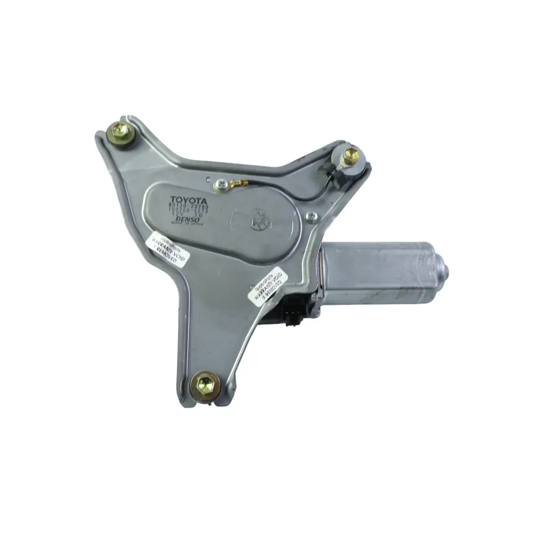 T230 Motor Limpiaparabrisas Trasero 85130-20780 para Toyota Celica Mk7 con número de pieza 8513020780 Toyota Celica Mk7 T230 Motor Limpiaparabrisas Trasero 85130-20780 - SKU 8513020780 - Número de pieza 8513020780