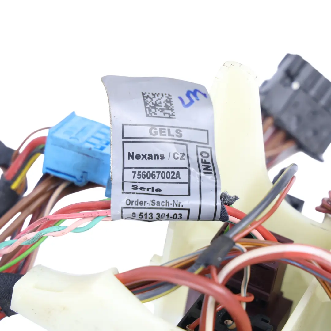 Gearbox Module Wiring Harness Loom 35dX N57Z N57D30B to BMW F25 Engine with Part number 8513301 BMW F25 Engine Gearbox Module Wiring Harness Loom 35dX N57Z N57D30B - SKU 8513301 - Part number 8513301