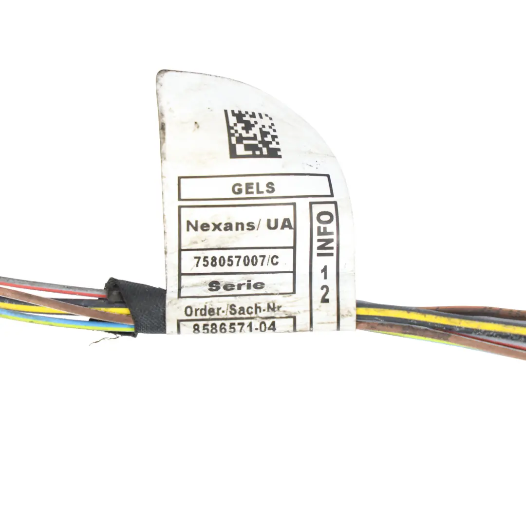 B47 Mazo Cables Módulo Motor Caja Cambios para BMW F20 F30 LCI con número de pieza 8586571 BMW F20 F30 LCI B47 Mazo Cables Módulo Motor Caja Cambios - SKU 8586571-1 - Número de pieza 8586571