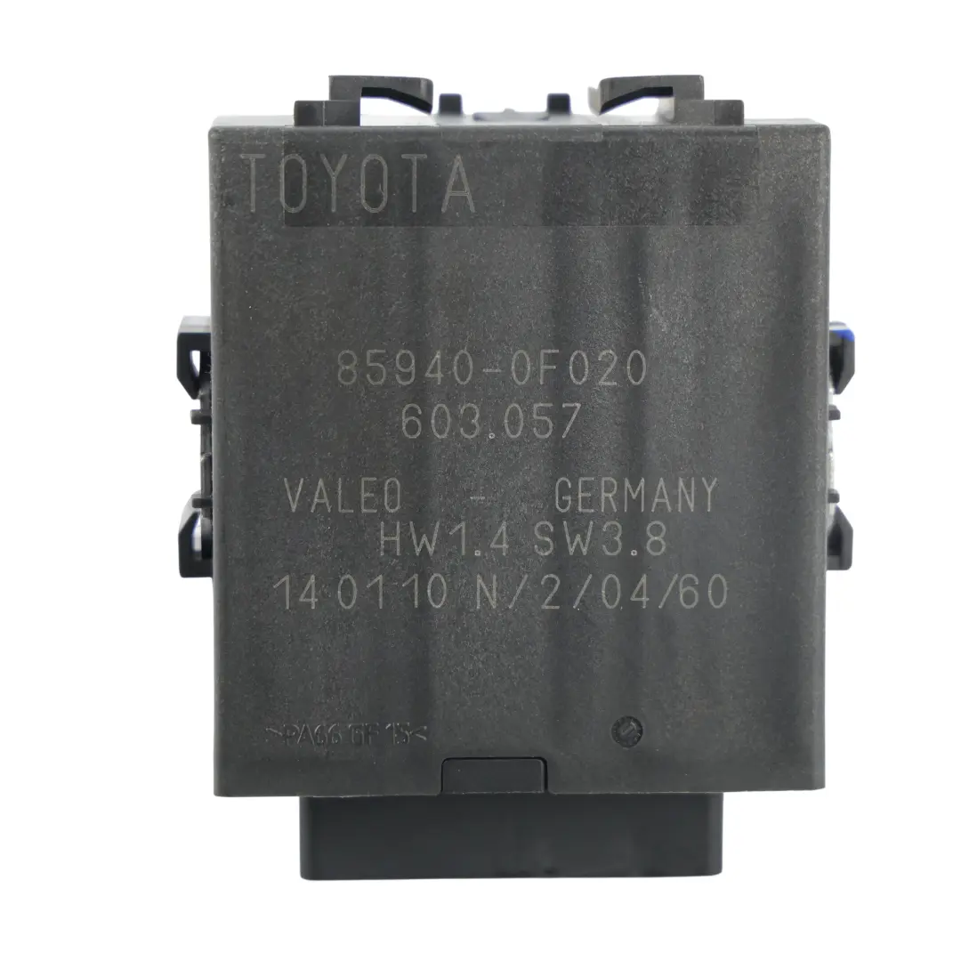 Module Relais Commande Unité ECU pour Toyota Verso R2 à propos du numéro de pièce 859400F020 Toyota Verso R2 Module Relais Commande Unité ECU - SKU 859400F020 - Numéro de pièce 859400F020
