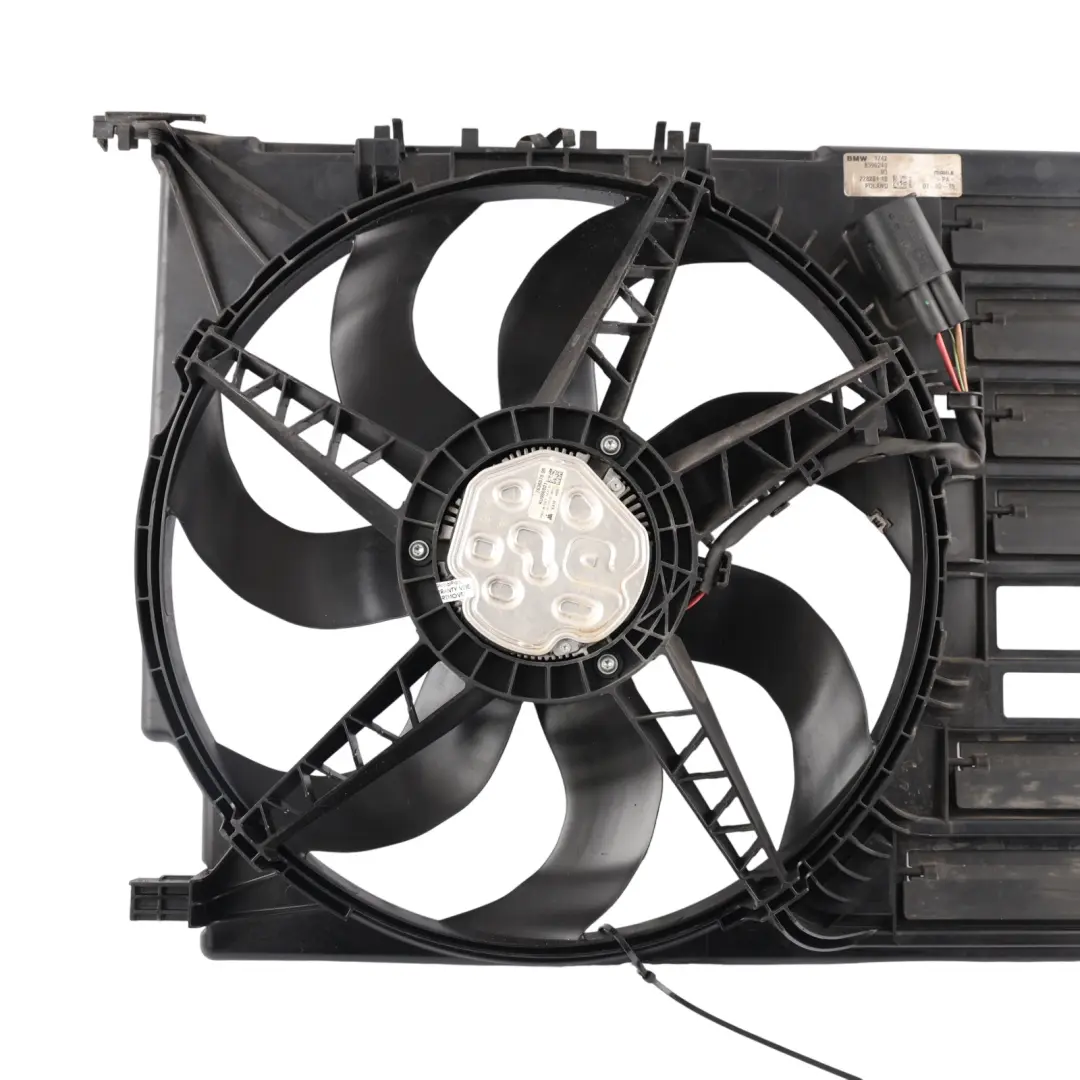 BMW F46 Gran Tourer LCI Radiator Cooling Fan Shroud Assembly 2.0 Diesel - SKU 8596237 - Part number 8596237