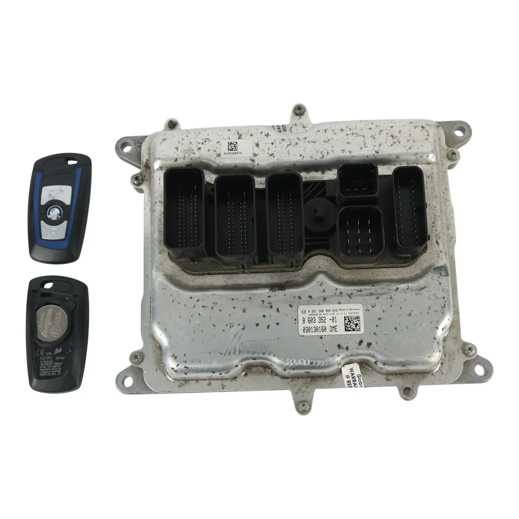 BMW F20 Engine Control Unit ECU Key 136HP 1.6 Petrol N13B16A Manual 8603352 Kit 