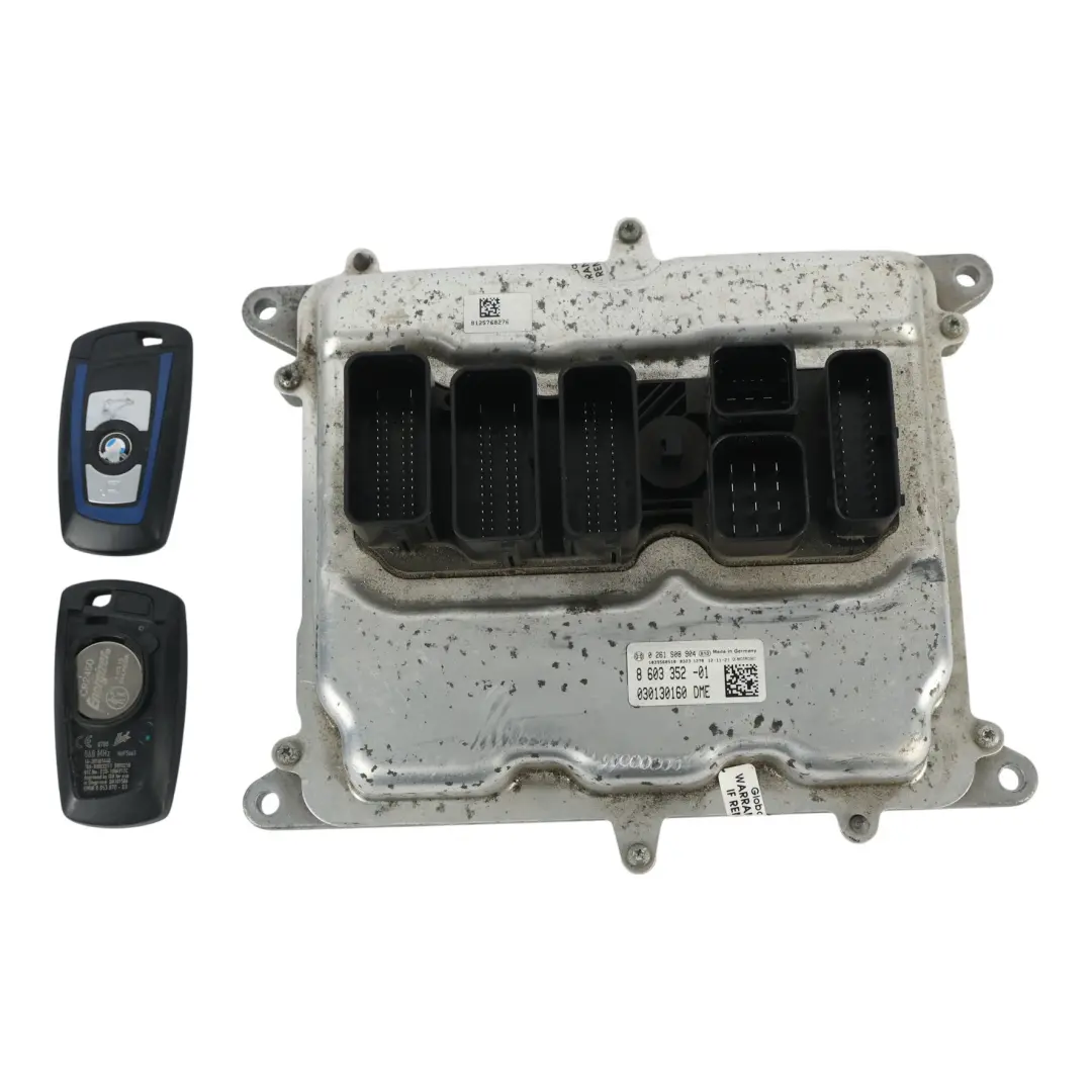Motorsteuergerät ECU Schlüssel 136HP 1.6 N13B16A Schaltgetriebe für BMW F20 mit Teilenummer 8603352 BMW F20 Motorsteuergerät ECU Schlüssel 136HP 1.6 N13B16A Schaltgetriebe - SKU 8603352-8 - Teilenummer 8603352