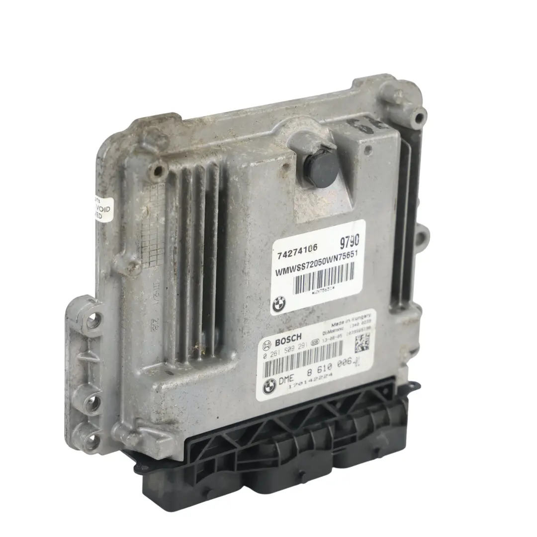 Mini Cooper R56 LCI R61 N18 1.6 184HP Unidad Control Motor ECU DME Autom - SKU 8610006-3 - Número de pieza 8610006