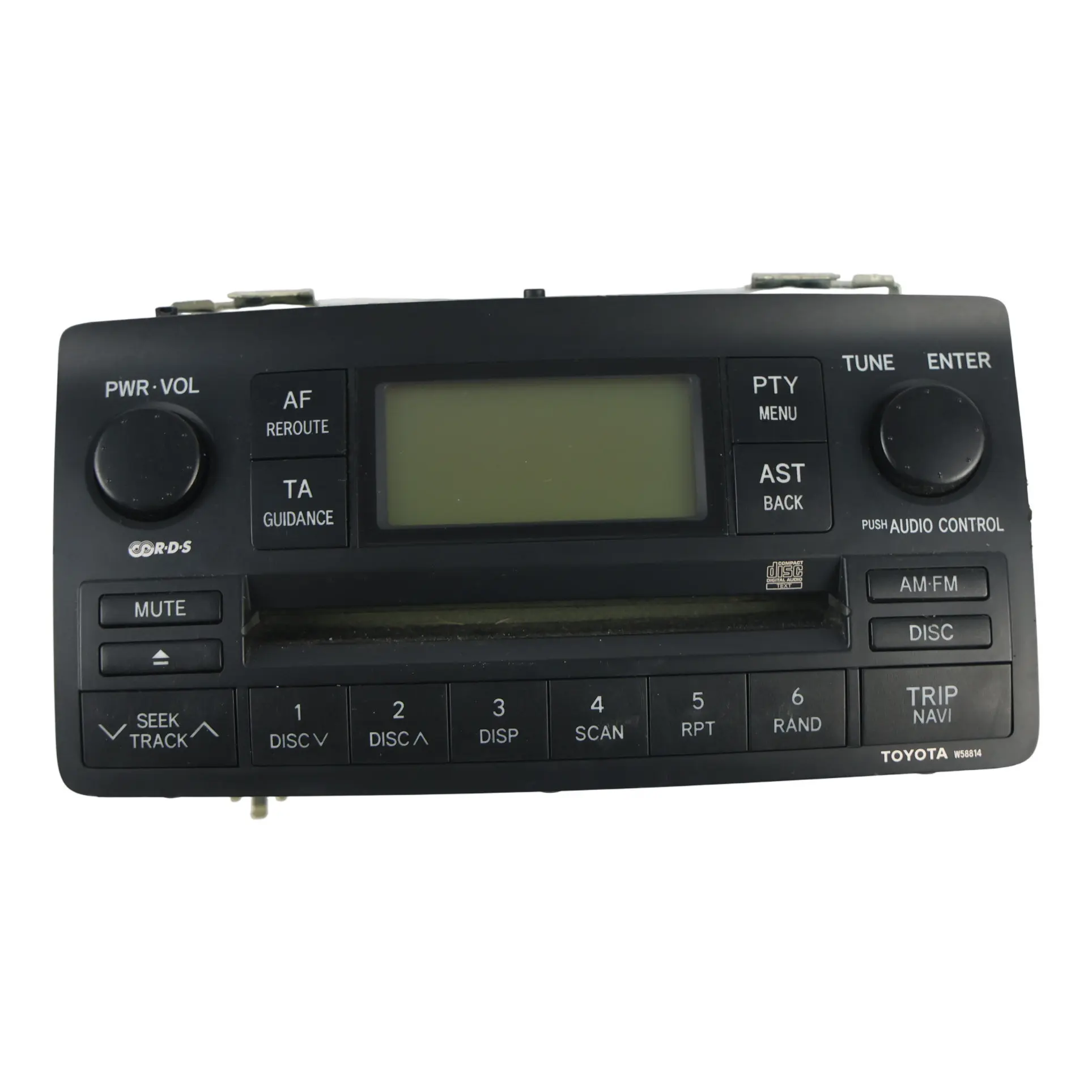 Toyota Corolla E12 Radio Stereo CD Player Head Unit Control Panel 8612002380