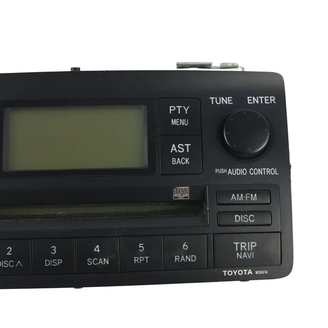 Autoradio Lettore CD Unità Centrale Pannello per Toyota Corolla E12 con numero di parte 8612002380 Toyota Corolla E12 Autoradio Lettore CD Unità Centrale Pannello - SKU 8612002380 - Numero di parte 8612002380