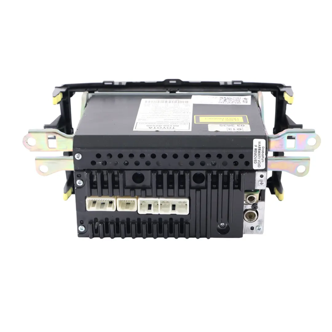 Toyota Auris Mk1 E15 Radio Estéreo CD Unidad Principal Módulo 86120-02520 - SKU 8612002520 - Número de pieza 8612002520