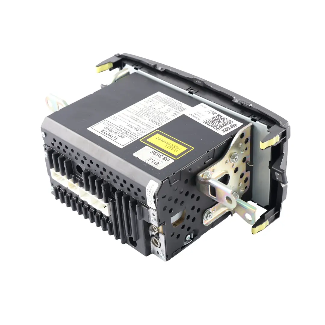 Mk1 E15 Radio Estéreo CD Unidad Principal Módulo 86120-02520 para Toyota Auris con número de pieza 8612002520 Toyota Auris Mk1 E15 Radio Estéreo CD Unidad Principal Módulo 86120-02520 - SKU 8612002520 - Número de pieza 8612002520