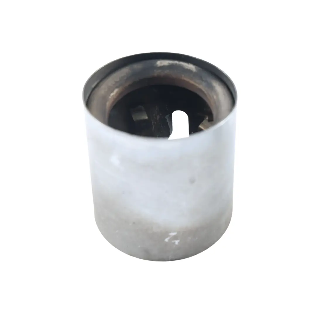 Exhaust Tailpipe End Tip Pipe Trim Covering Chrome to Mini F56 JCW Rear with Part number 8615860 Mini F56 JCW Rear Exhaust Tailpipe End Tip Pipe Trim Covering Chrome - SKU 8615860 - Part number 8615860