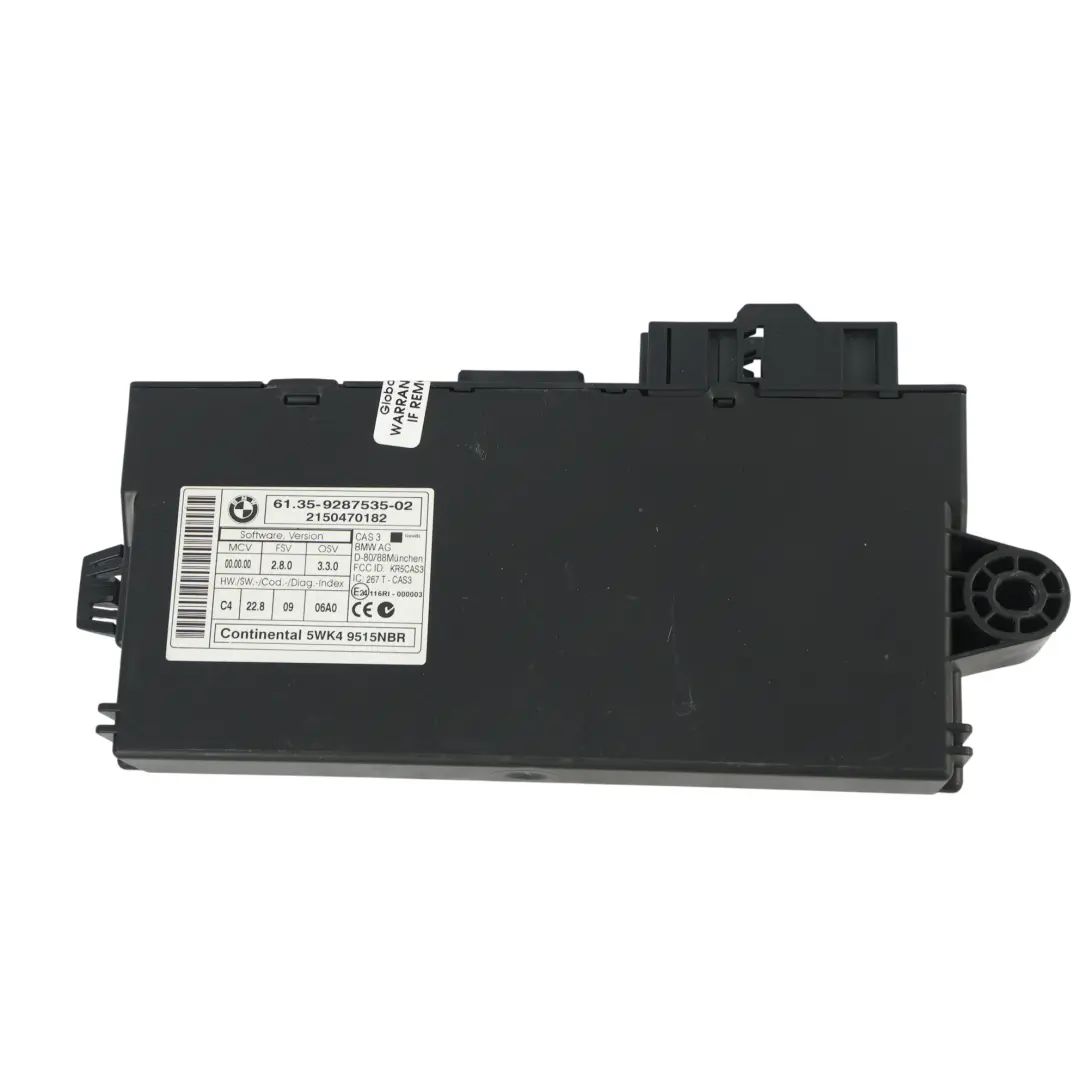 122HP Motore Centralina ECU Kit DME CAS3 Chiave per Mini R61 N16 1.6 con numero di parte 8625068 Mini R61 N16 1.6 122HP Motore Centralina ECU Kit DME CAS3 Chiave - SKU 8625068-7 - Numero di parte 8625068
