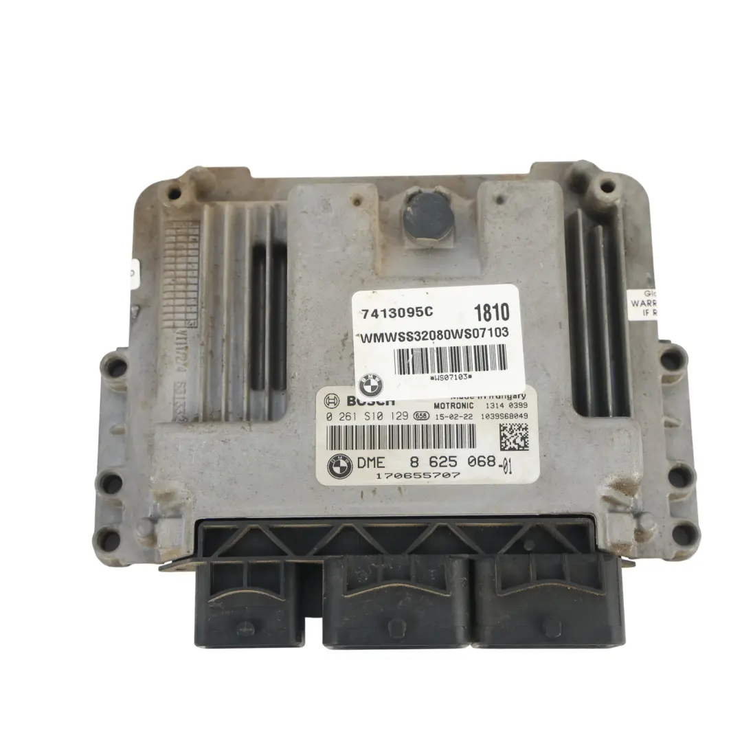 122HP Benzin Motorsteuergerät DME CAS3 Schlüssel für Mini R61 N16 1.6 mit Teilenummer 8625068 Mini R61 N16 1.6 122HP Benzin Motorsteuergerät DME CAS3 Schlüssel - SKU 8625068-7 - Teilenummer 8625068