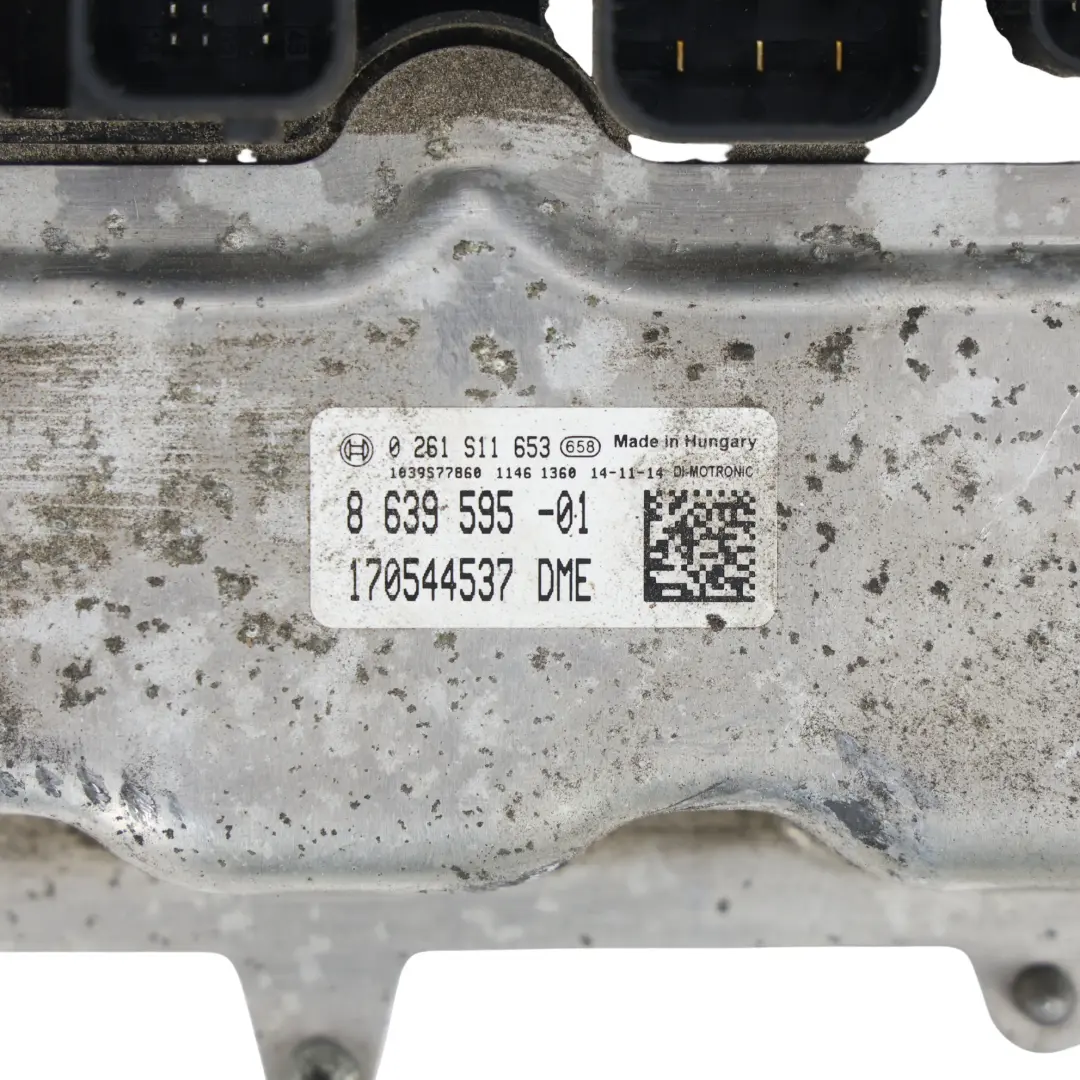 N20 Unidad Control Motor ECU DME 2.0 Gasolina 184HP Manual para BMW F30 320i con número de pieza 8639595 BMW F30 320i N20 Unidad Control Motor ECU DME 2.0 Gasolina 184HP Manual - SKU 8639595-16 - Número de pieza 8639595