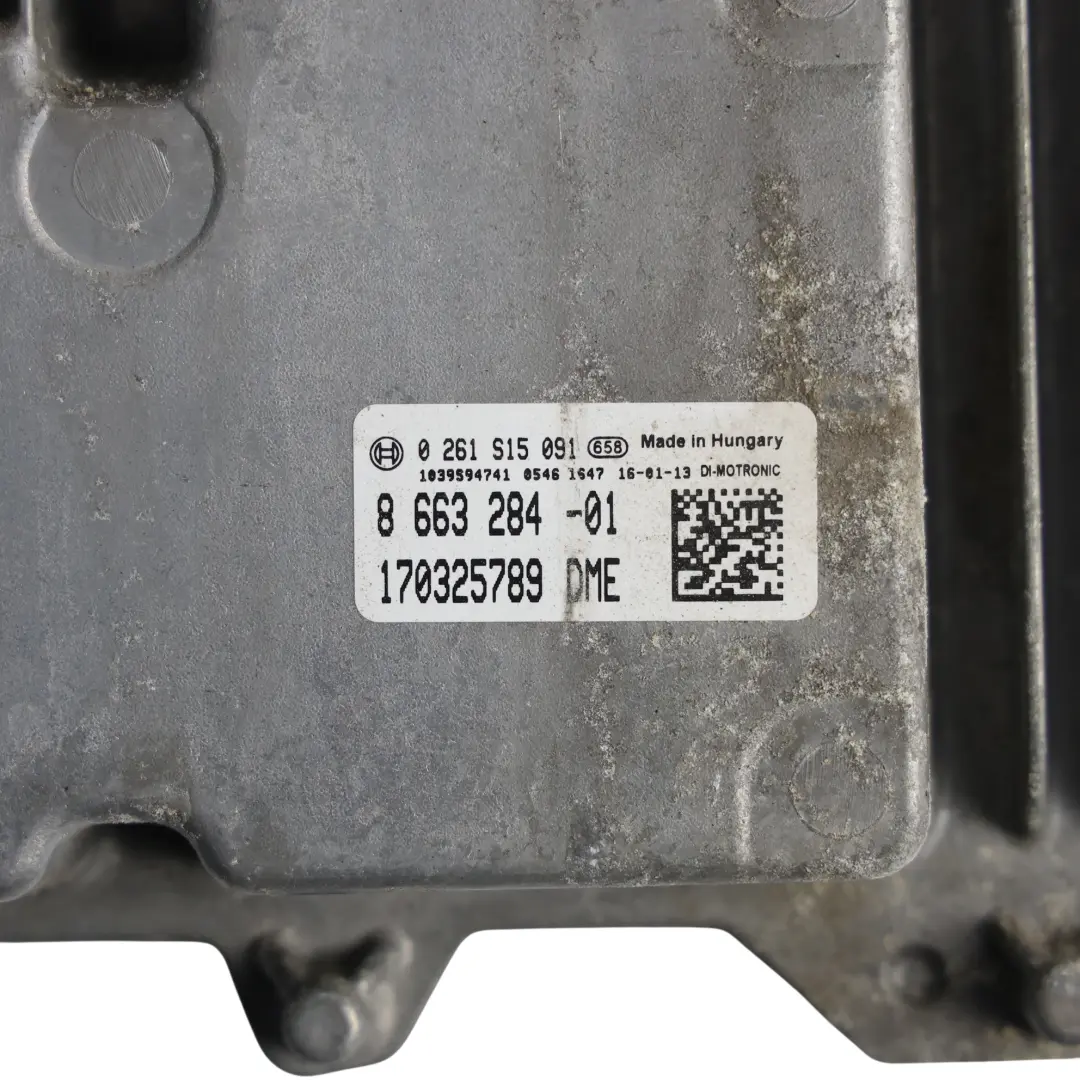 BMW F22 218i B38 Motorsteuergerät ECU 1.5 Benzin 136HP Schaltgetriebe - SKU 8663284-4 - Teilenummer 8663284