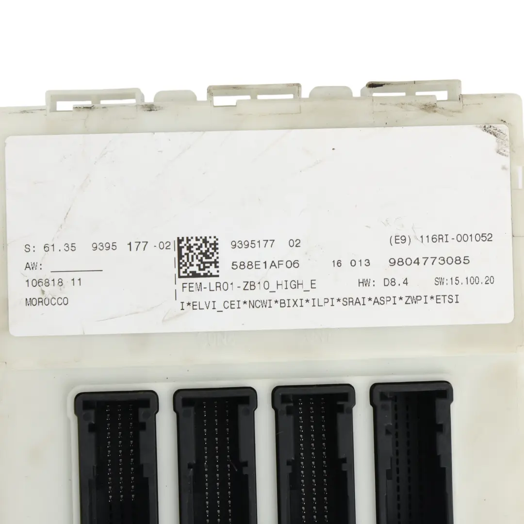 B38 Unidad Control Motor ECU 1.5 Gasolina 136HP Manual para BMW F22 218i con número de pieza 8663284 BMW F22 218i B38 Unidad Control Motor ECU 1.5 Gasolina 136HP Manual - SKU 8663284-4 - Número de pieza 8663284