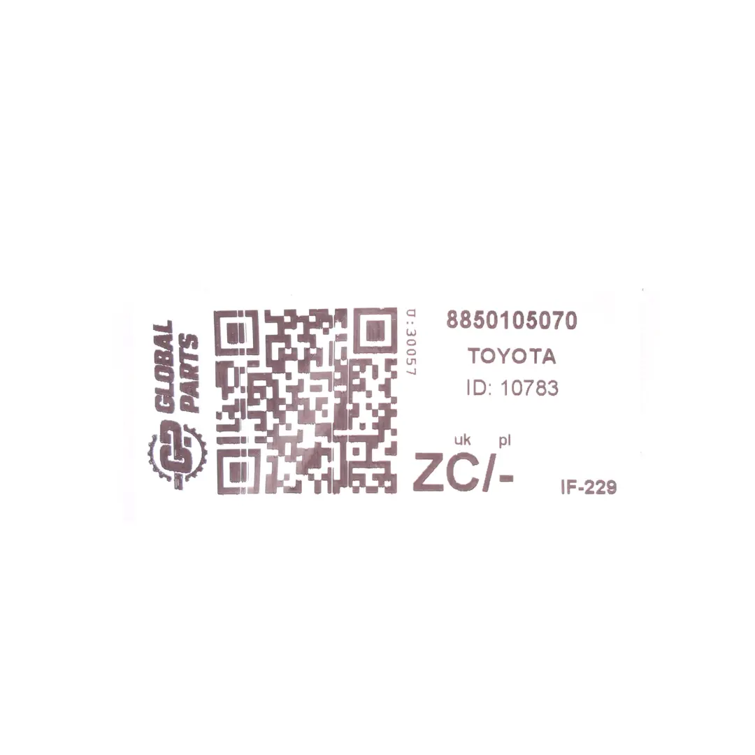 Toyota Corolla E12 Evaporatore Aria Condizionata Climatizzatore 88501-05070 - SKU 8850105070 - Numero di parte 8850105070