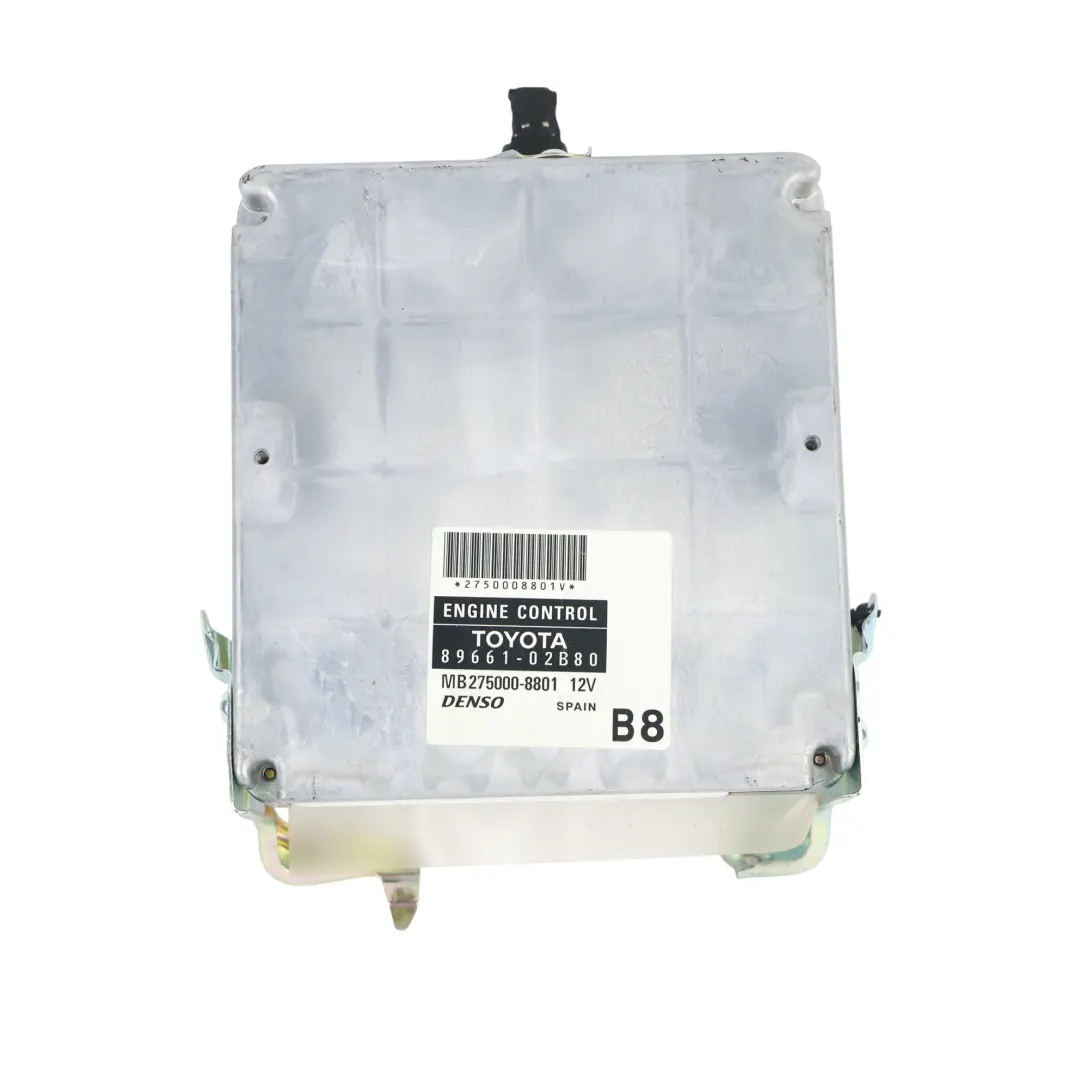 Toyota Corolla E120 Engine ECU Control Unit 1.6 VVT-i 3ZZFE 110HP - SKU 8966102B80 - Part number 8966102B80